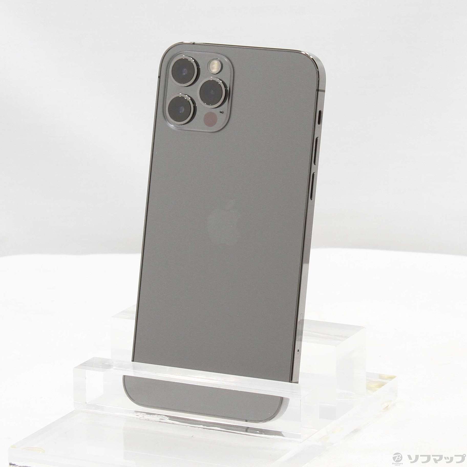 中古】iPhone12 Pro 256GB グラファイト MGM93J／A SoftBank 