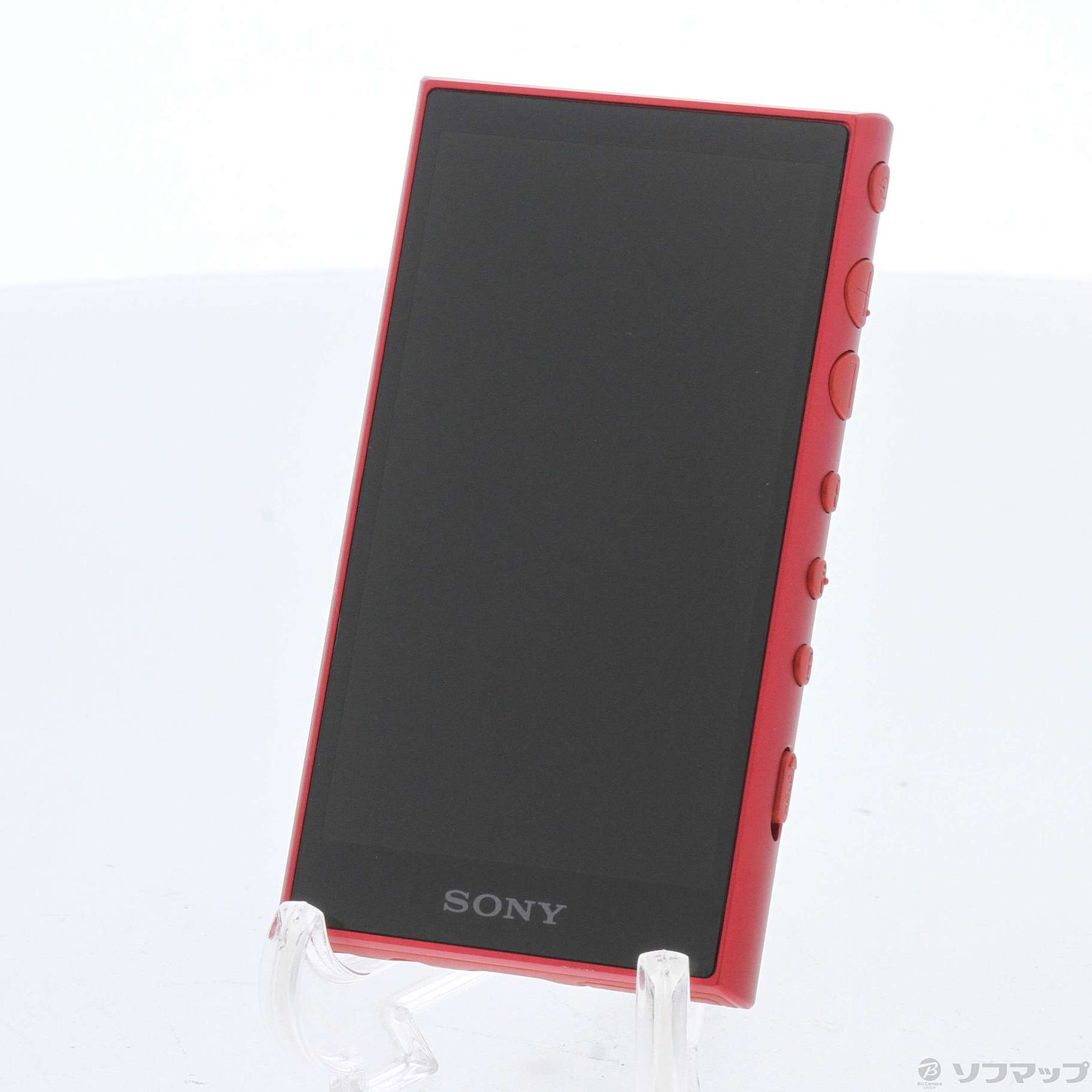 中古】WALKMAN A100シリーズ メモリ16GB+microSD レッド NW-A105 R