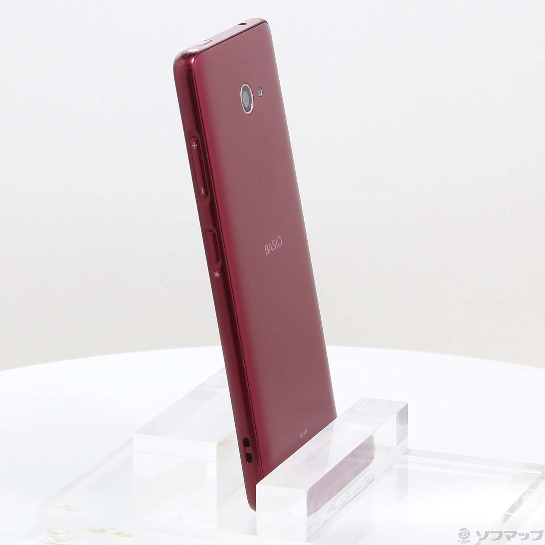 SIMフリー 本体 BASIO 3 KYV43 32 GB 173G4 レッド 【公式通販】