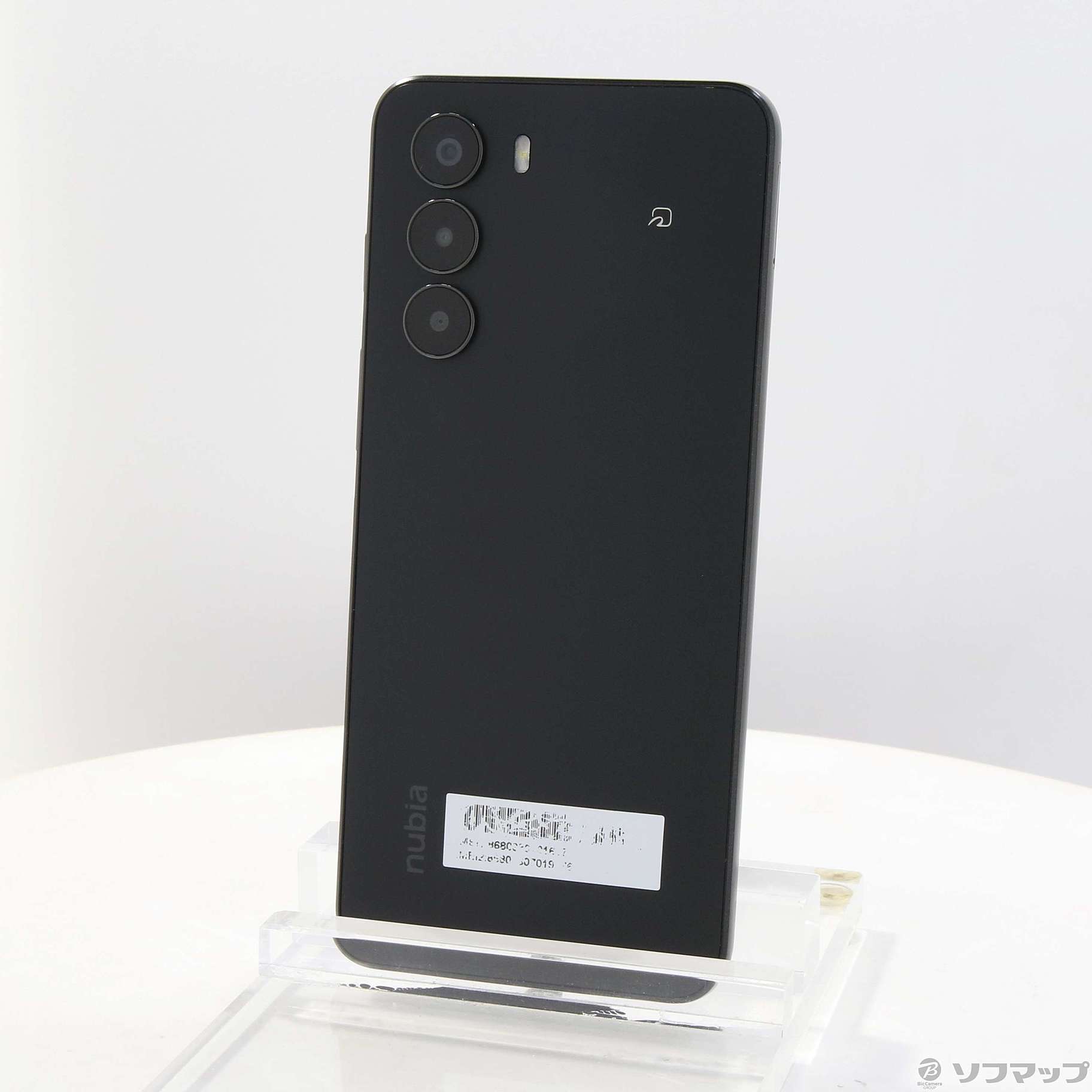 【新品・未使用】nubia S 5G A403ZT ブラックSIMフリー ZTE 新古品 A403ZT nubia S 5G ブラック SIMフリー ワイモバイル