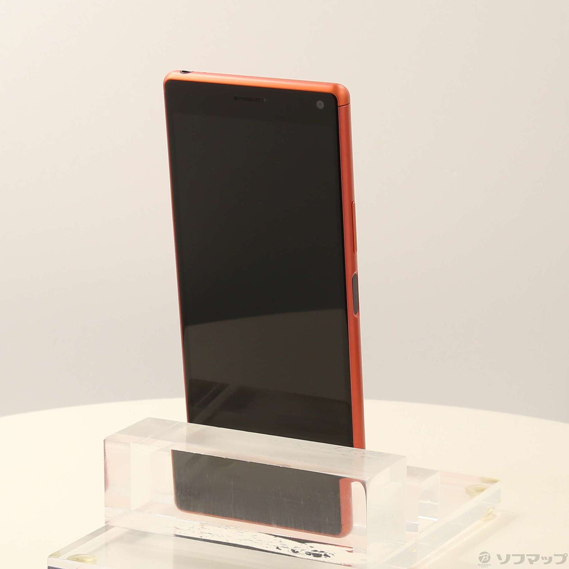 中古】Xperia 8 64GB オレンジ SOV42 auロック解除SIMフリー