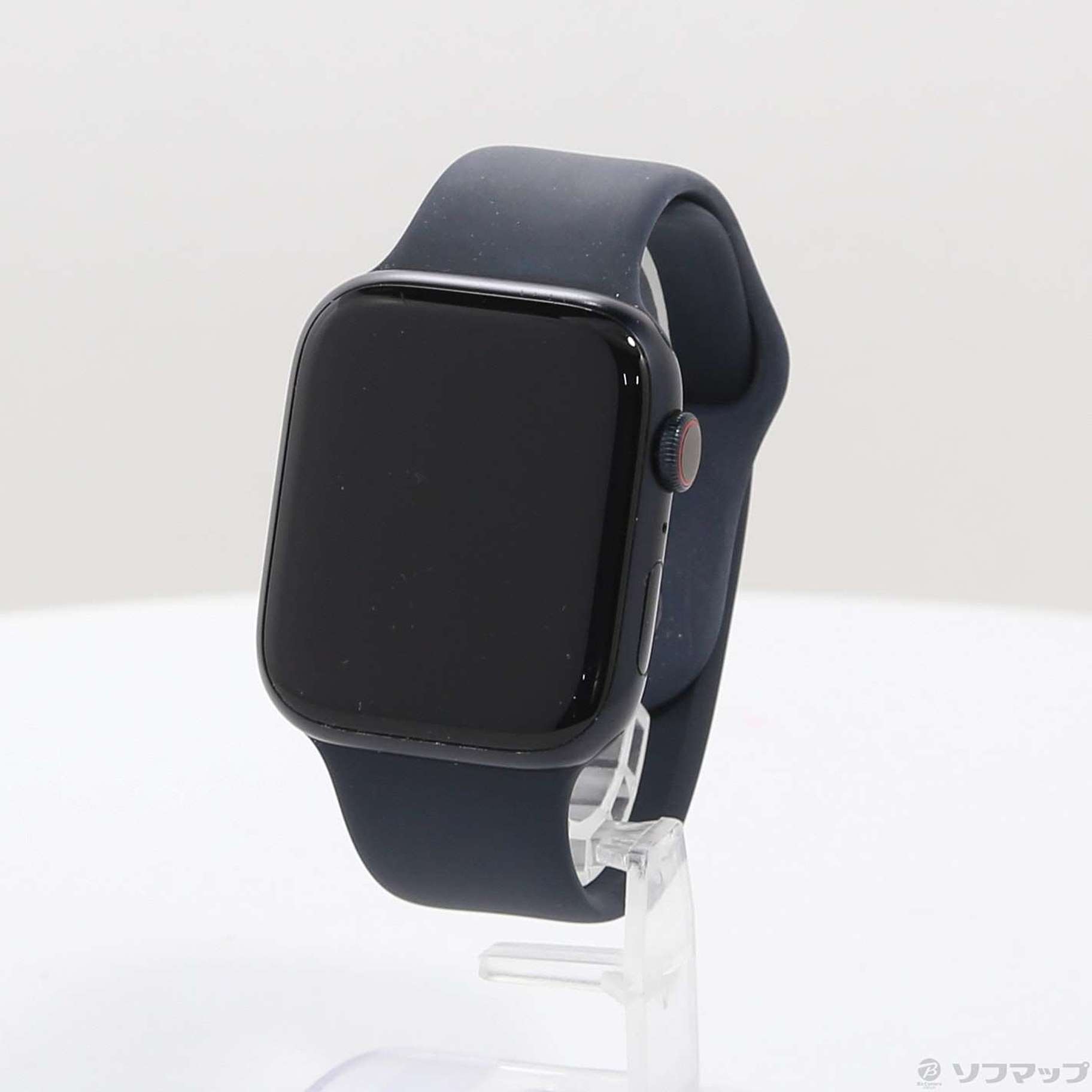 中古】Apple Watch Series 7 GPS + Cellular 45mm ミッドナイト 