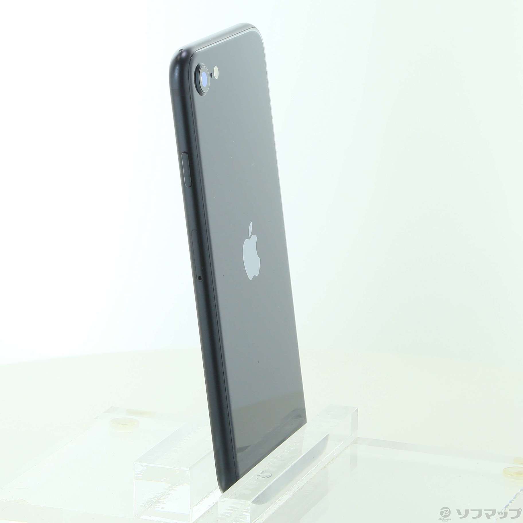 中古】iPhone SE 第3世代 128GB ミッドナイト MMYF3J／A SIMフリー