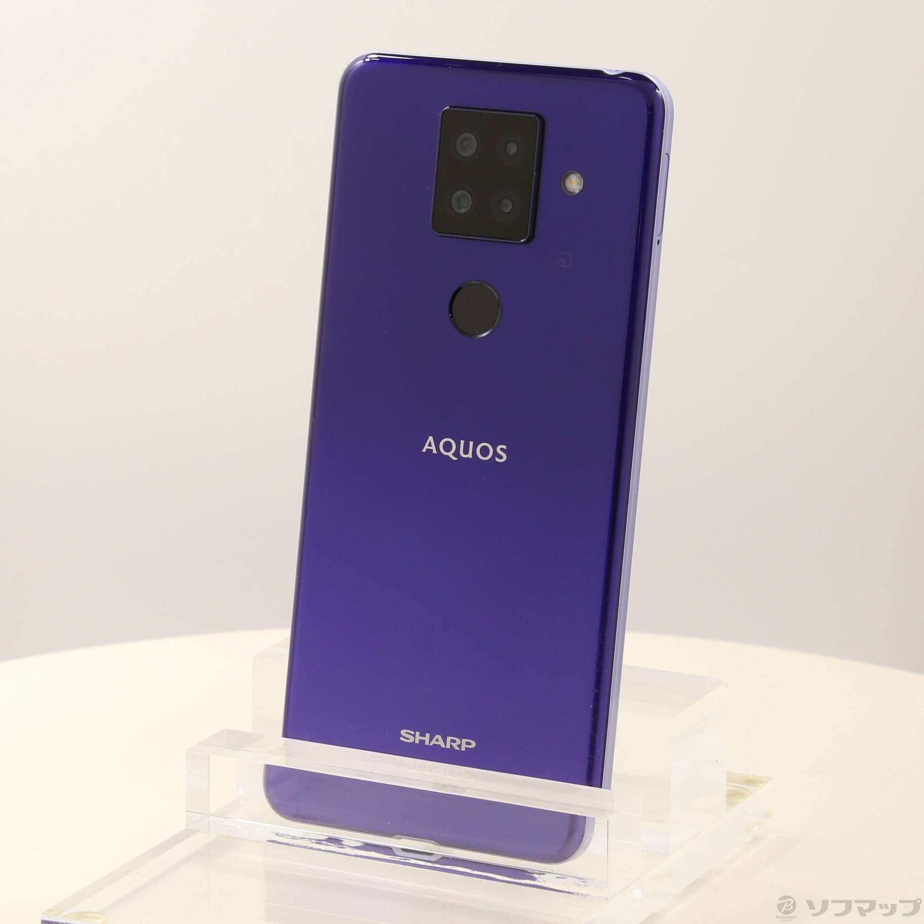 中古】AQUOS sense4 plus 128GB パープル SH-M16 SIMフリー