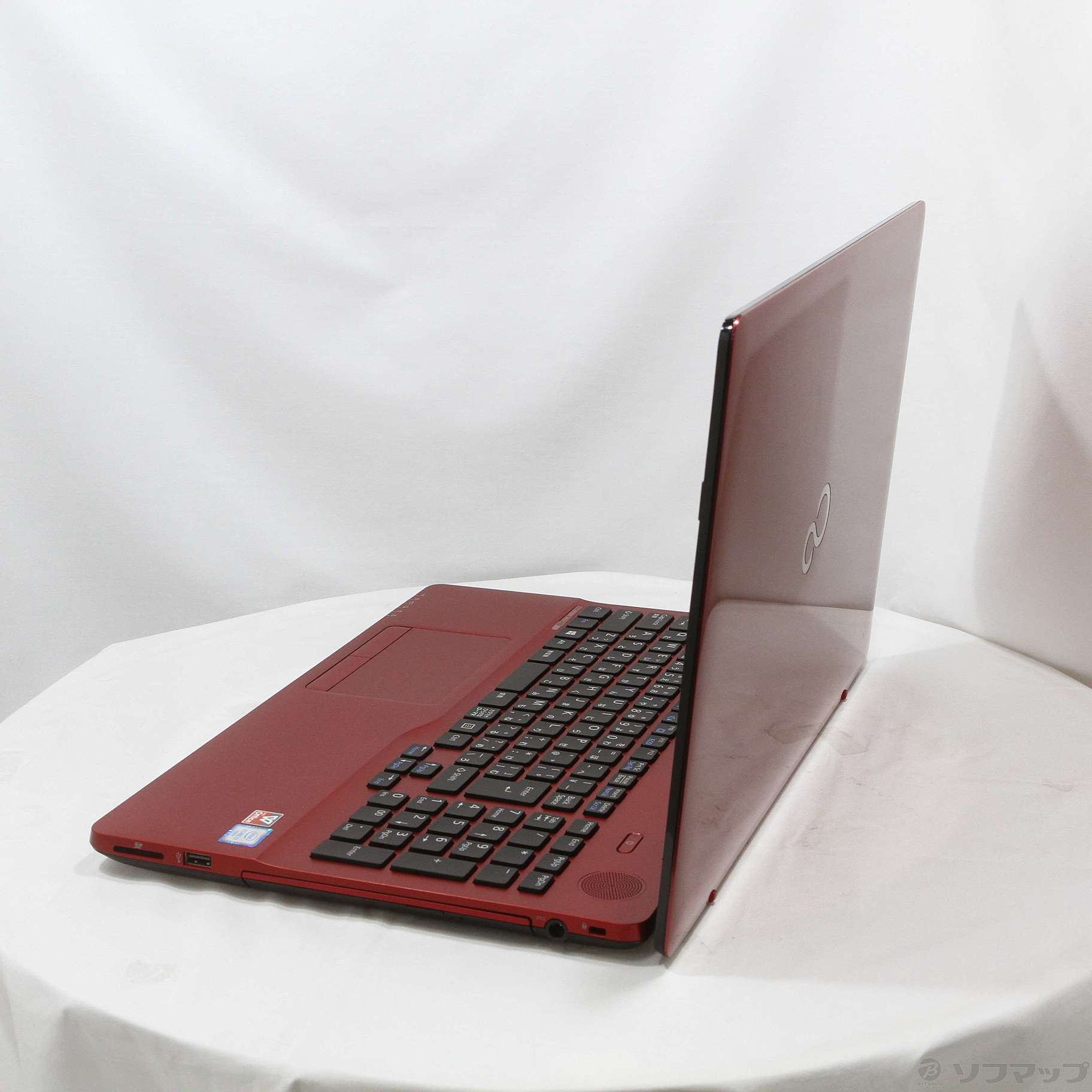 中古】LIFEBOOK AH45／X FMVA45XR ルビーレッド 〔Windows 10〕 ［Core