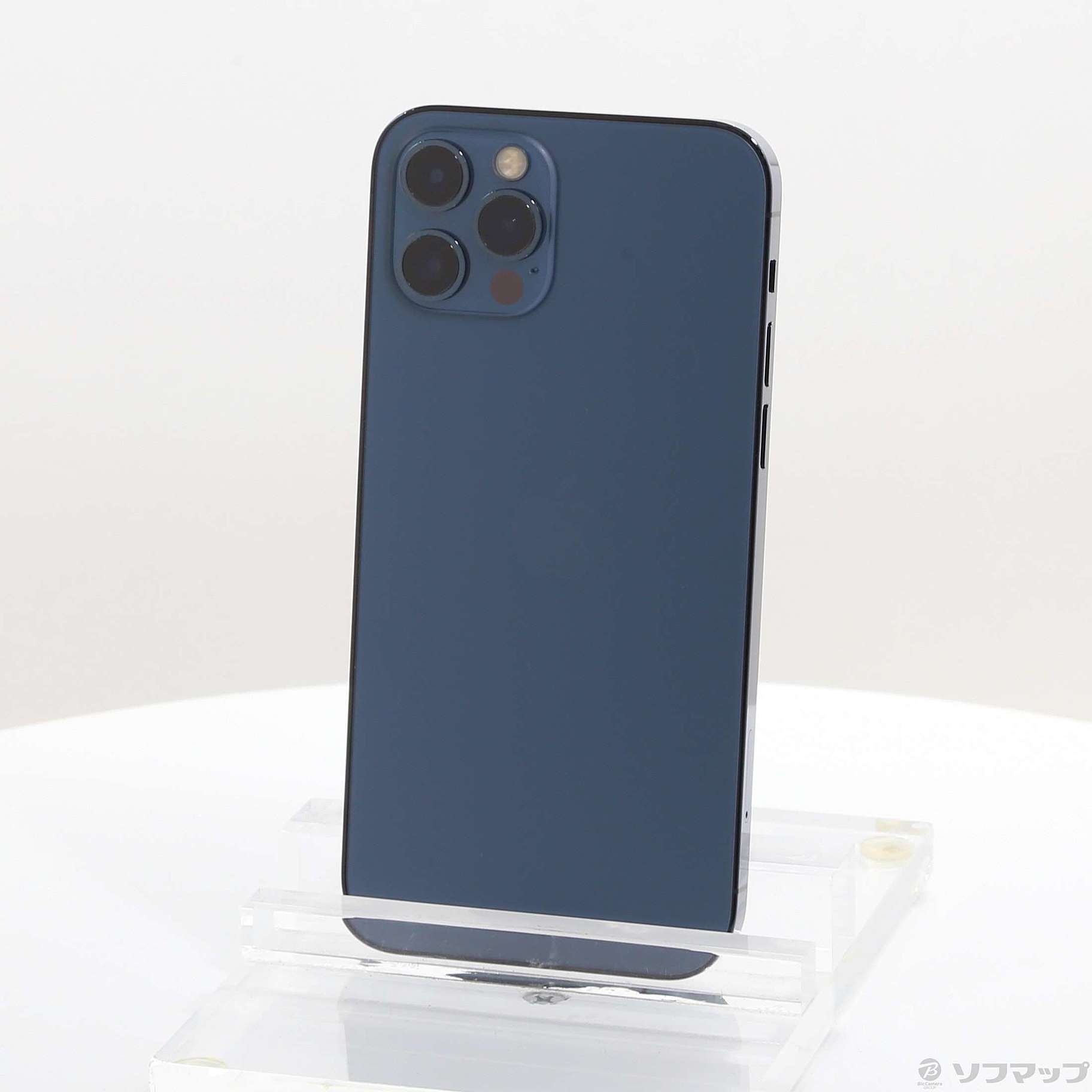 中古】iPhone12 Pro 512GB パシフィックブルー MGMJ3J／A SoftBank 