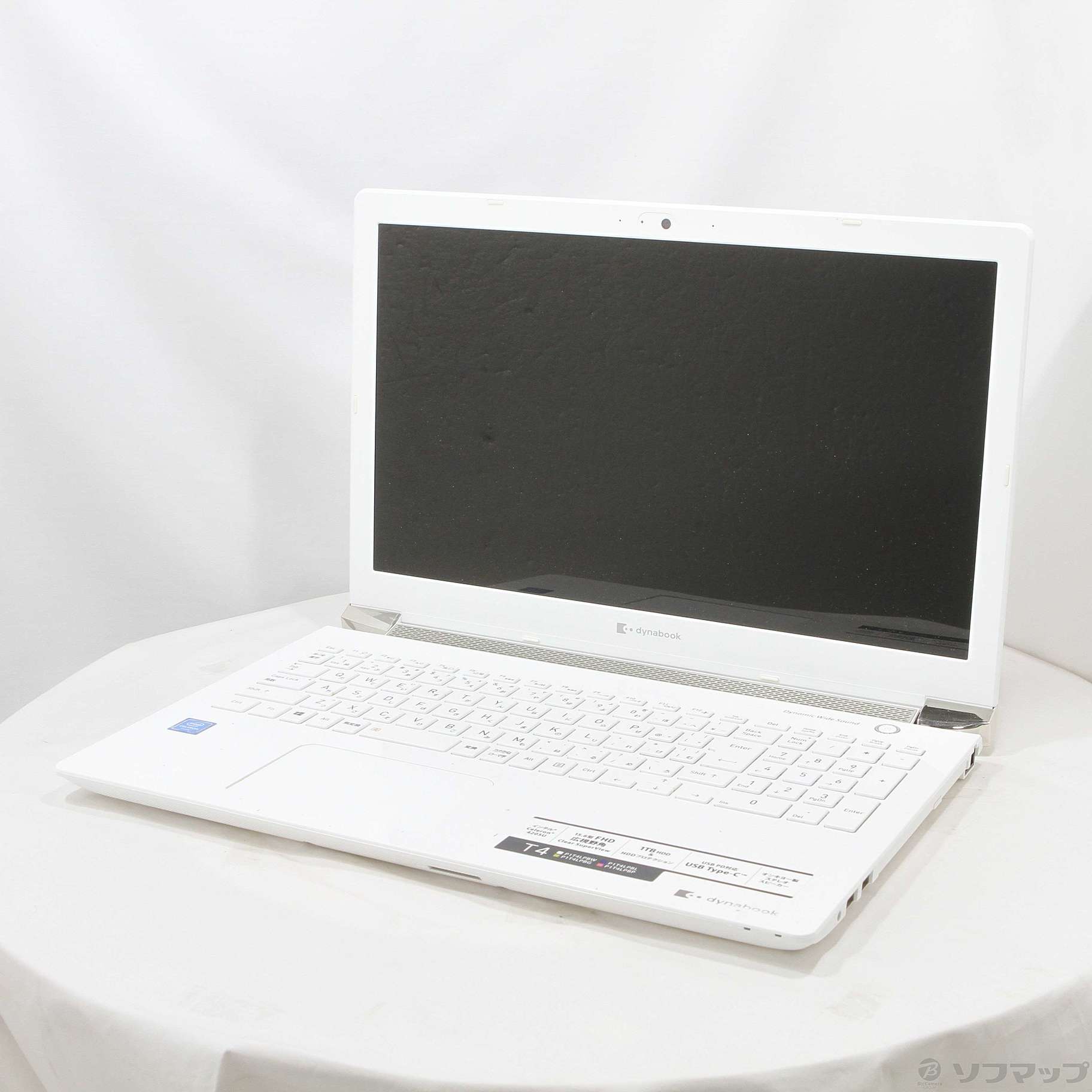 ジャンク品〕 dynabook T4 P1T4LPBW リュクスホワイト｜の通販は