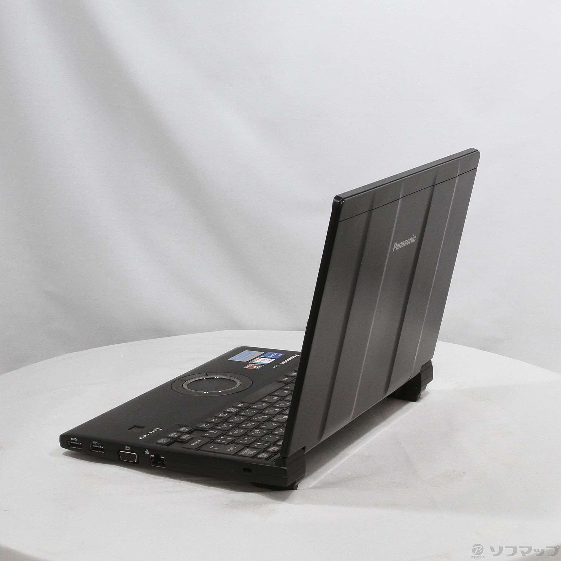 中古】Lets note SV1 CF-SV1CS6QP ジェットブラック 〔Windows 10