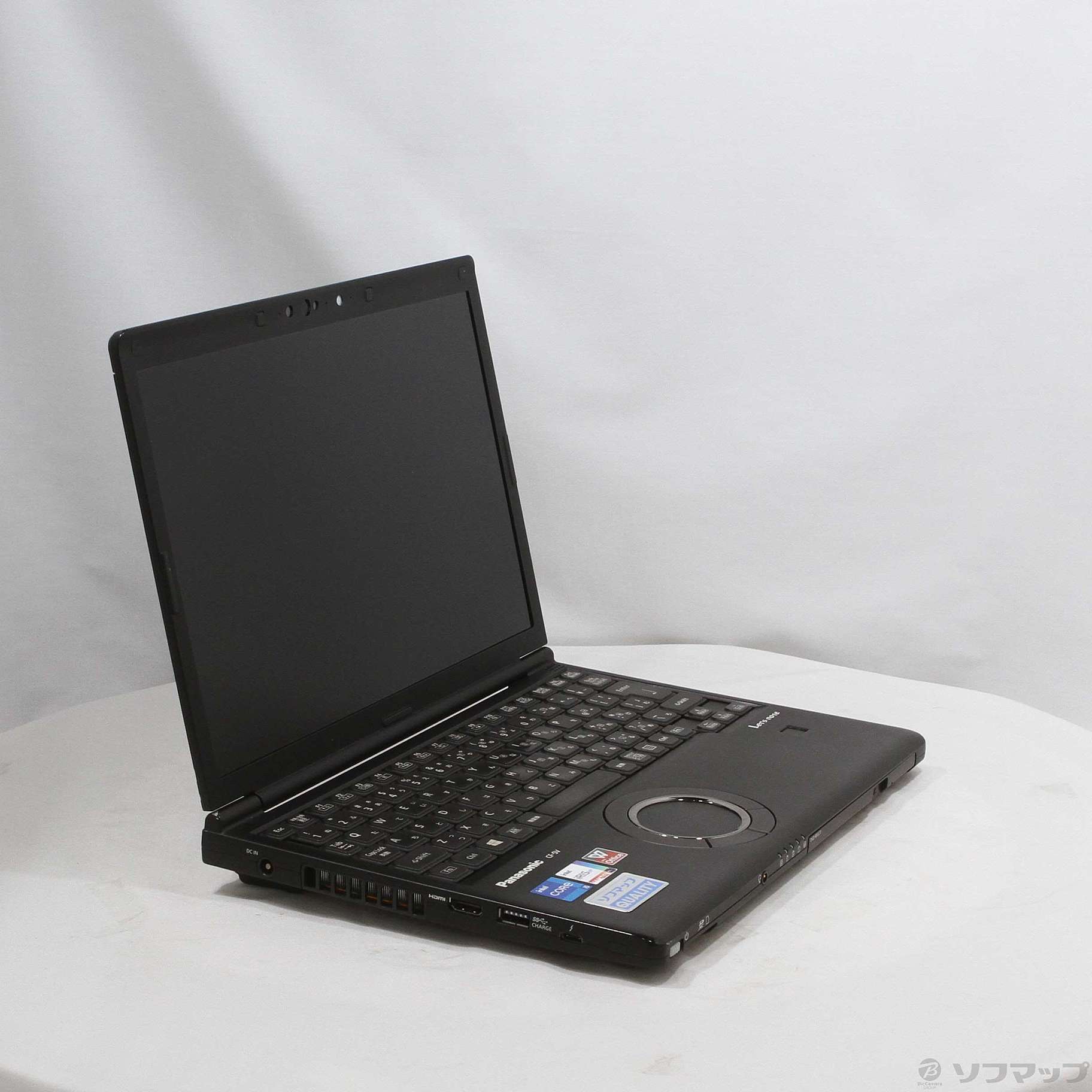 中古】Lets note SV1 CF-SV1CS6QP ジェットブラック 〔Windows 10