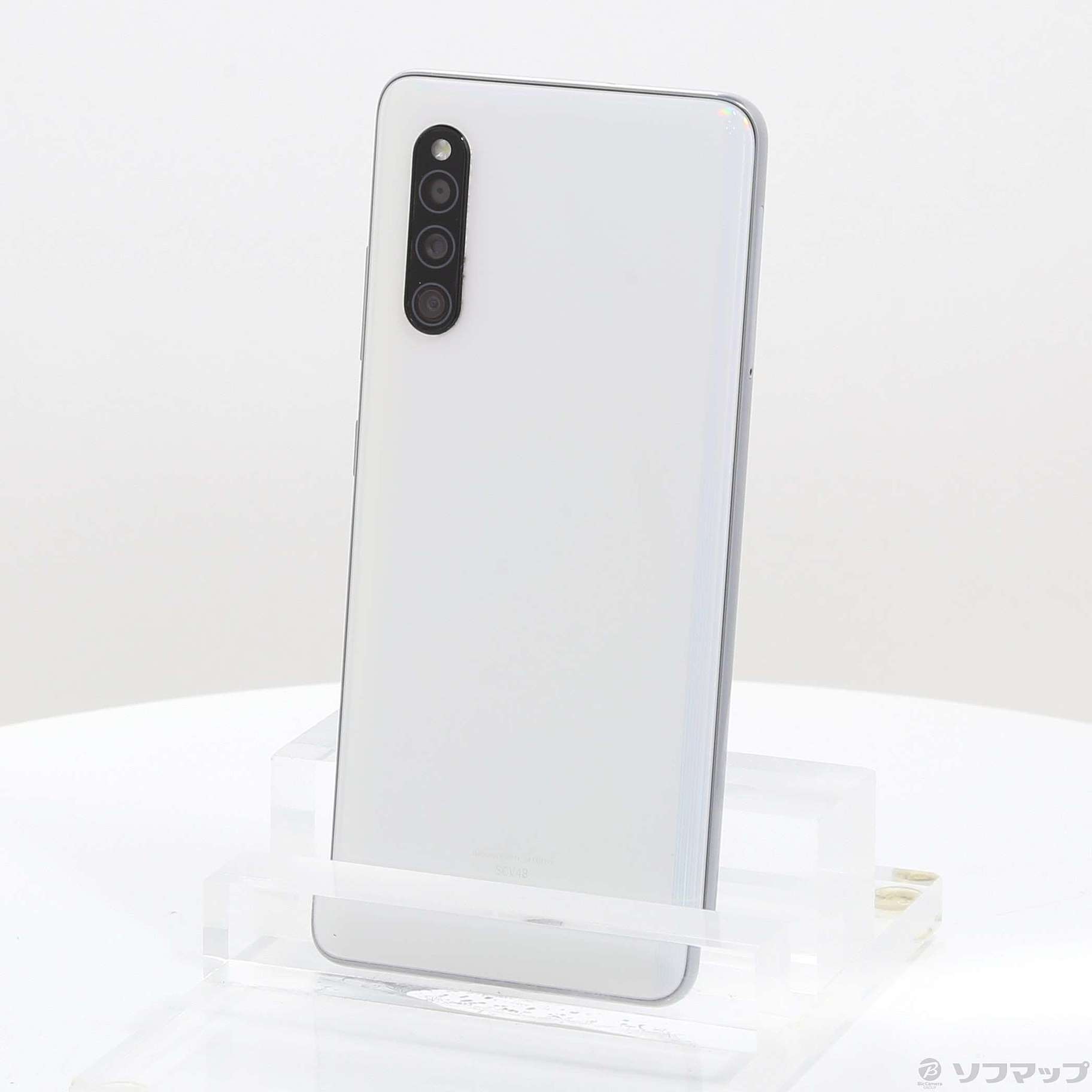 中古】GALAXY A41 64GB ホワイト SCV48 auロック解除SIMフリー