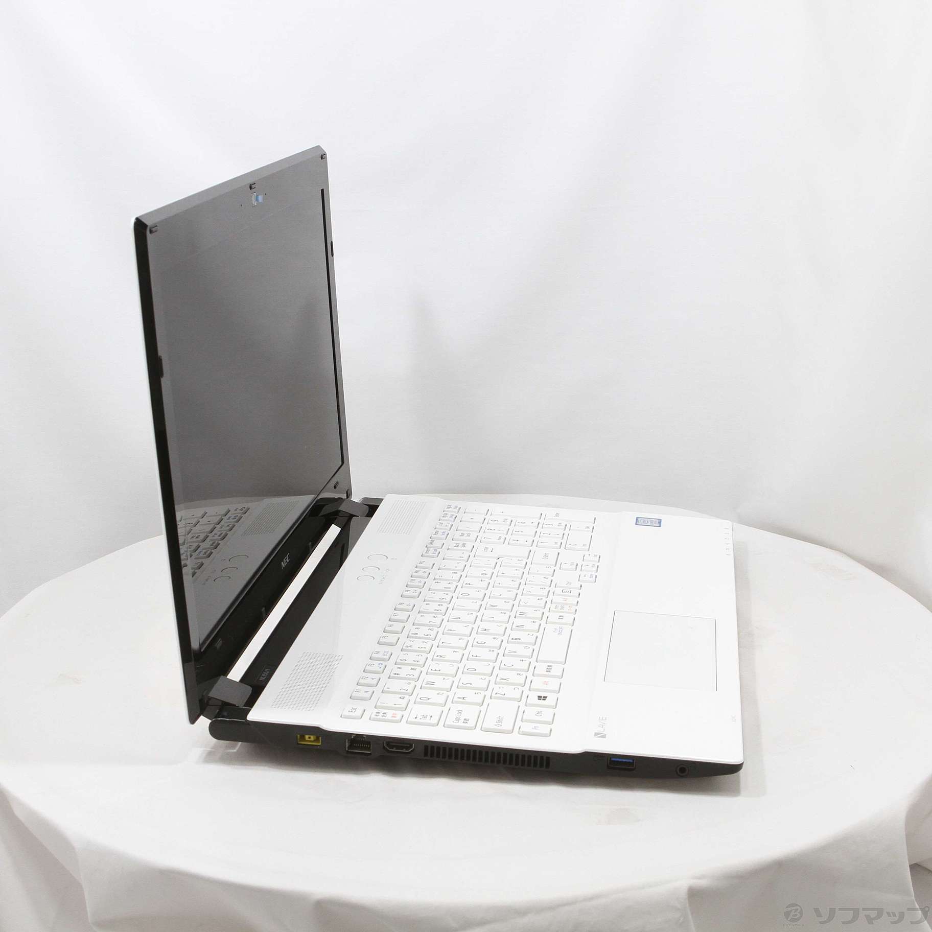 中古】LAVIE Note Standard PC-NS350FAW-Y ACアダプターを抜くとすぐに