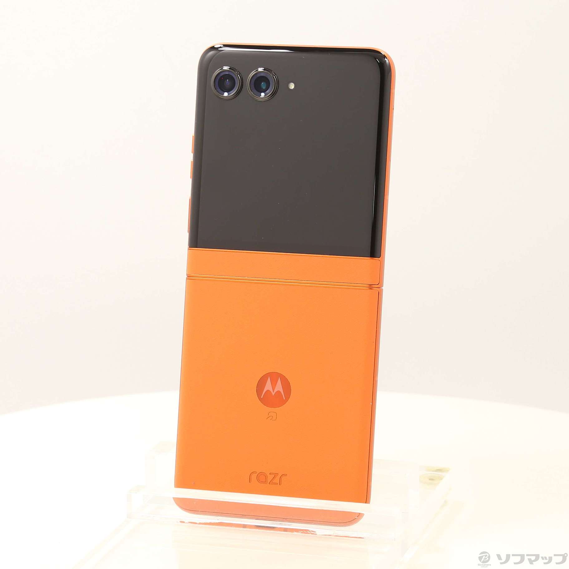 中古】motorola razr 50 512GB スプリッツオレンジ PB230002JP SIM