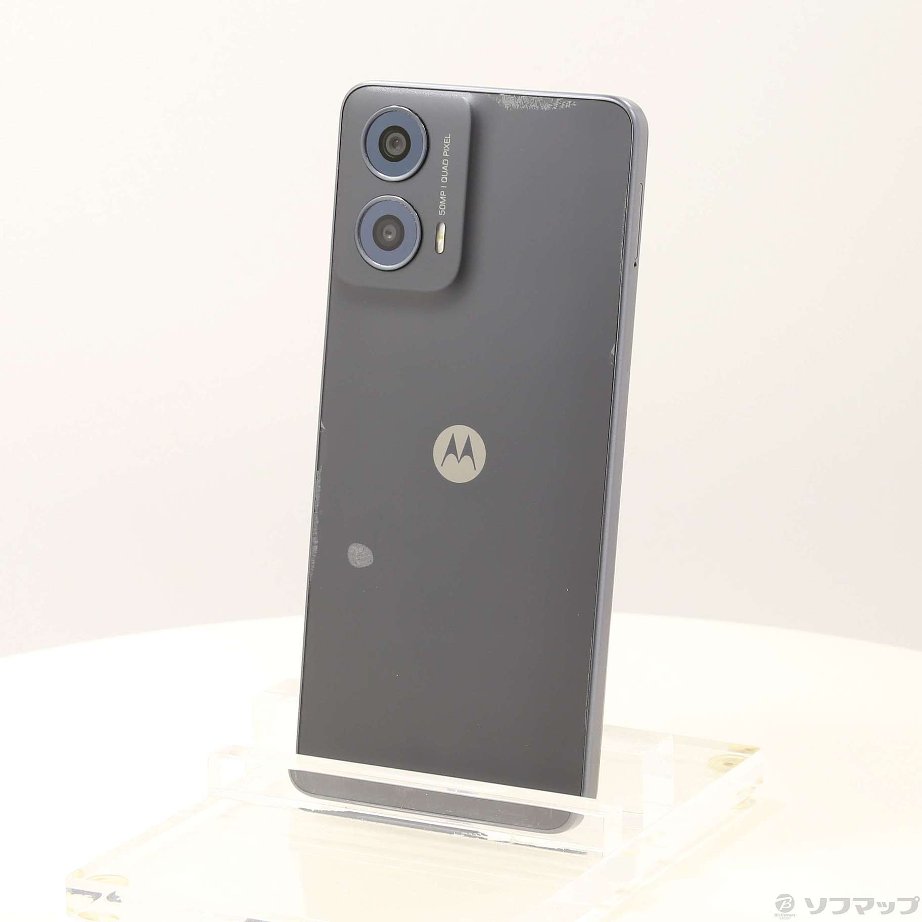 中古】Moto g24 128GB マットチャコール PB1A0000JP SIMフリー