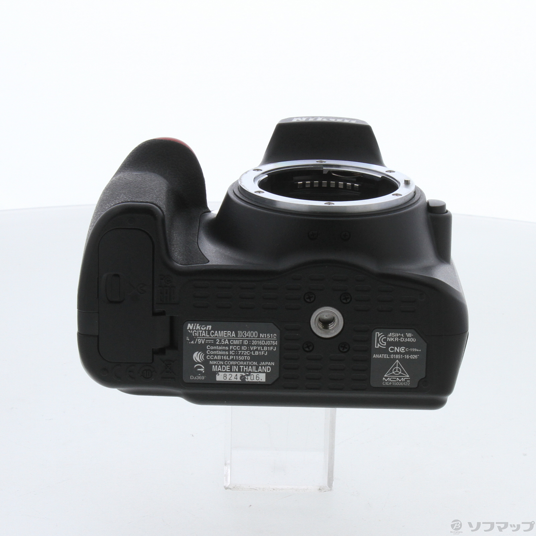 中古】期間特価対象品 NIKON D3400 ボディ ブラック [2133068913499