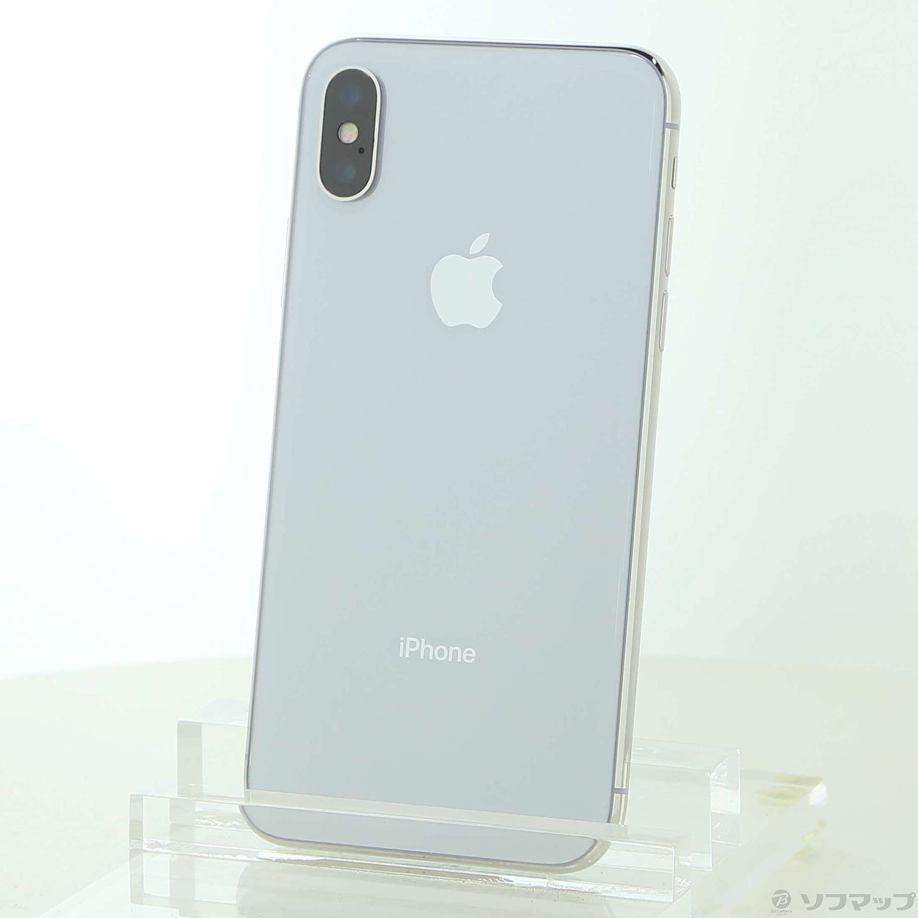 中古】iPhoneX 64GB シルバー NQAY2J／A SoftBank [2133068924686 
