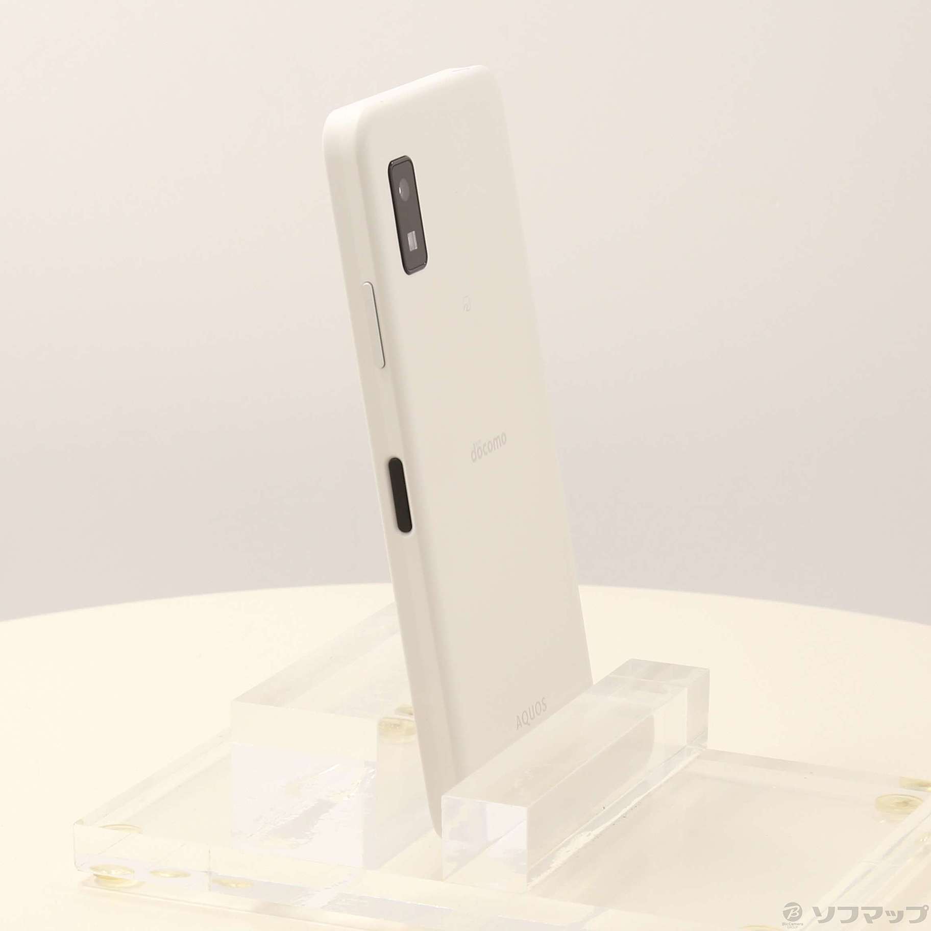 中古】AQUOS wish3 64GB ホワイト SH-53D docomo SIMフリー