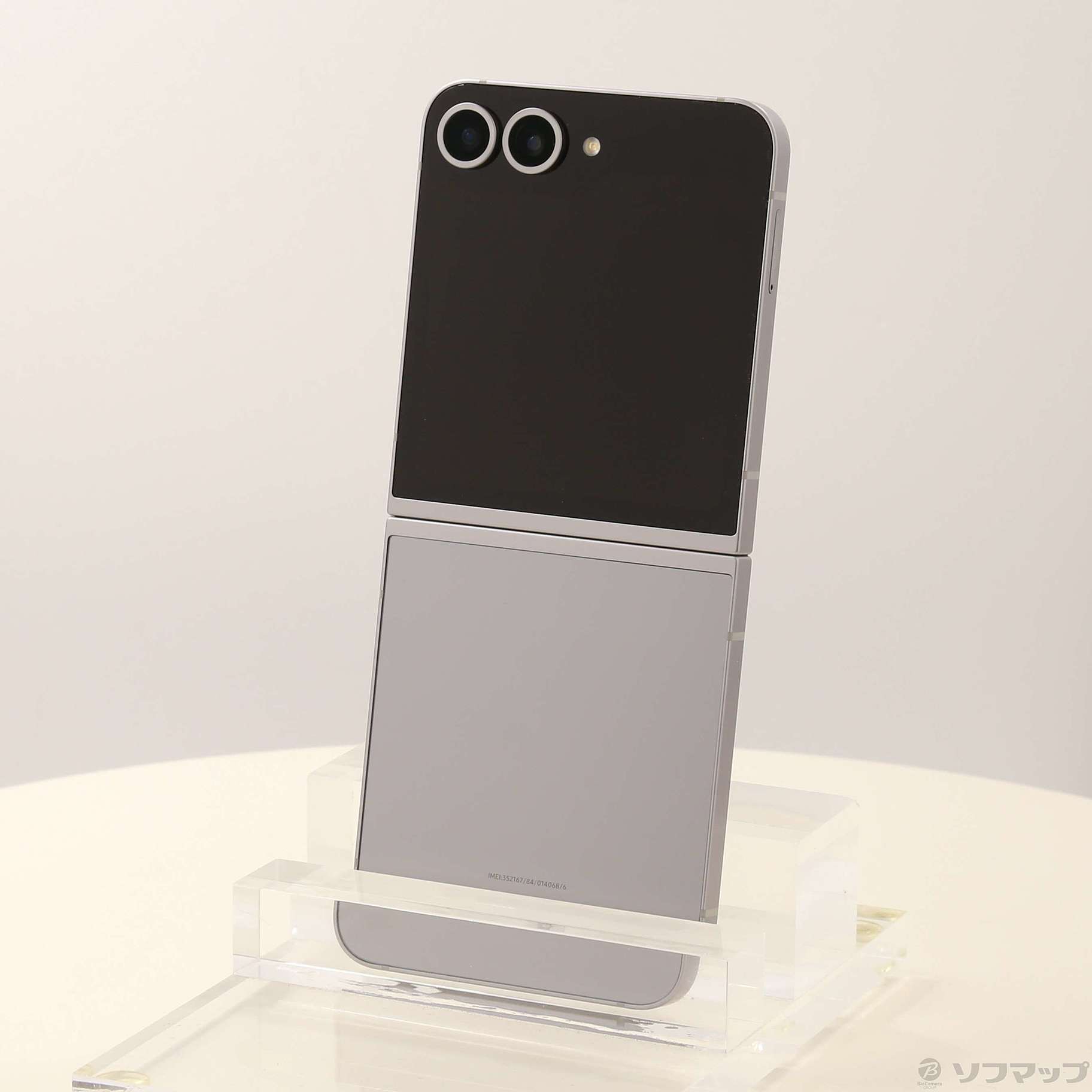 中古】Galaxy Z Flip6 256GB シルバーシャドウ SM-F741QZSASJP SIM