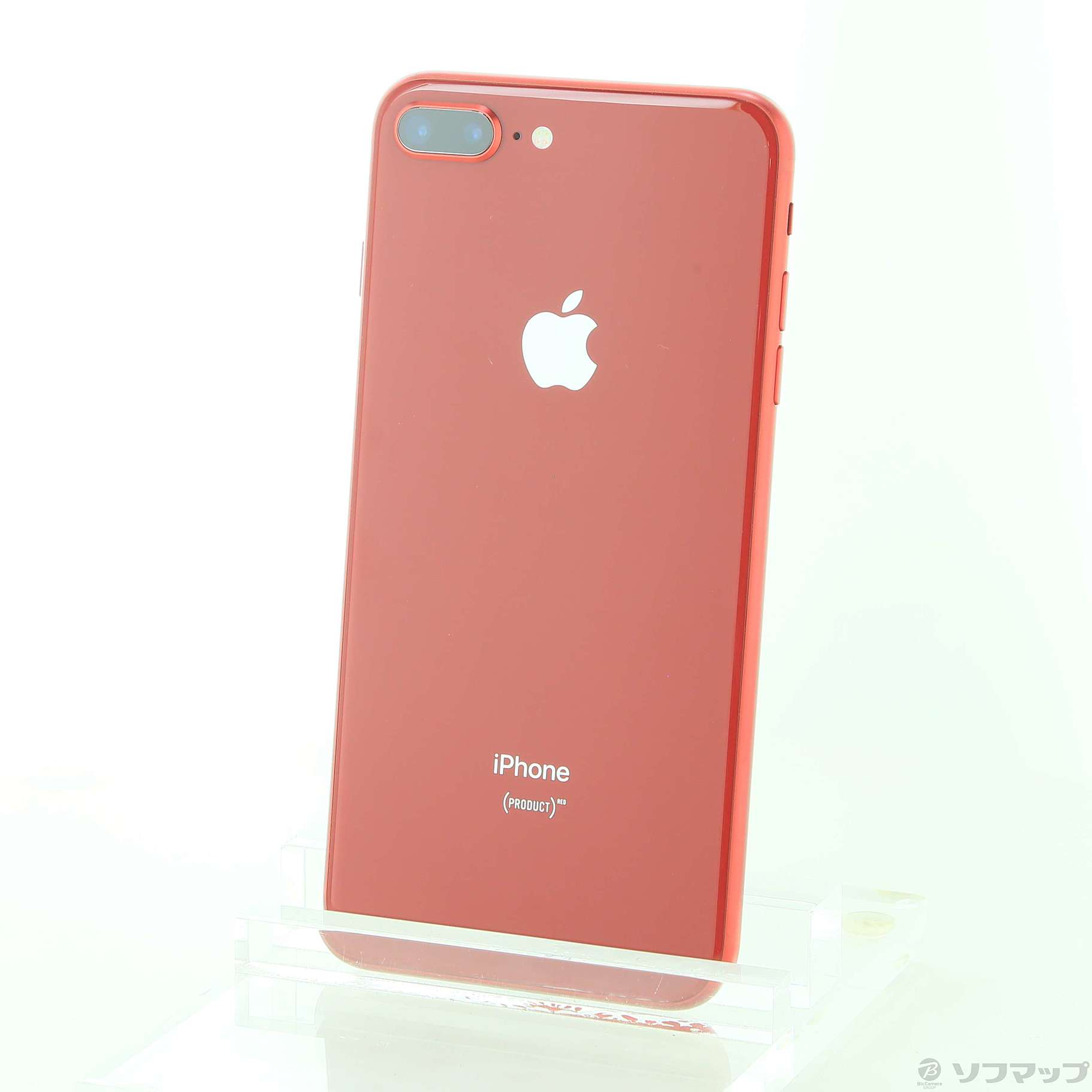 美品iPhone8plus 64GB RED 赤 レッド SIMフリー iPhone8 plus 64GB