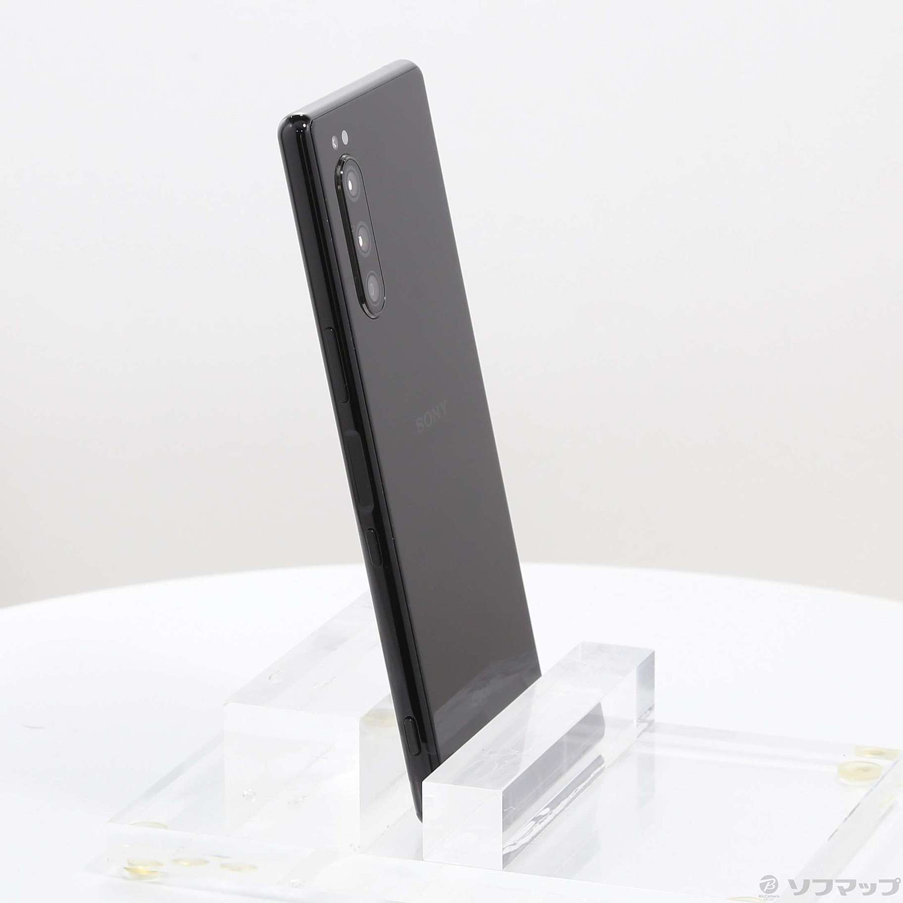 中古】Xperia 5 64GB ブラック SO-01M docomoロック解除SIMフリー