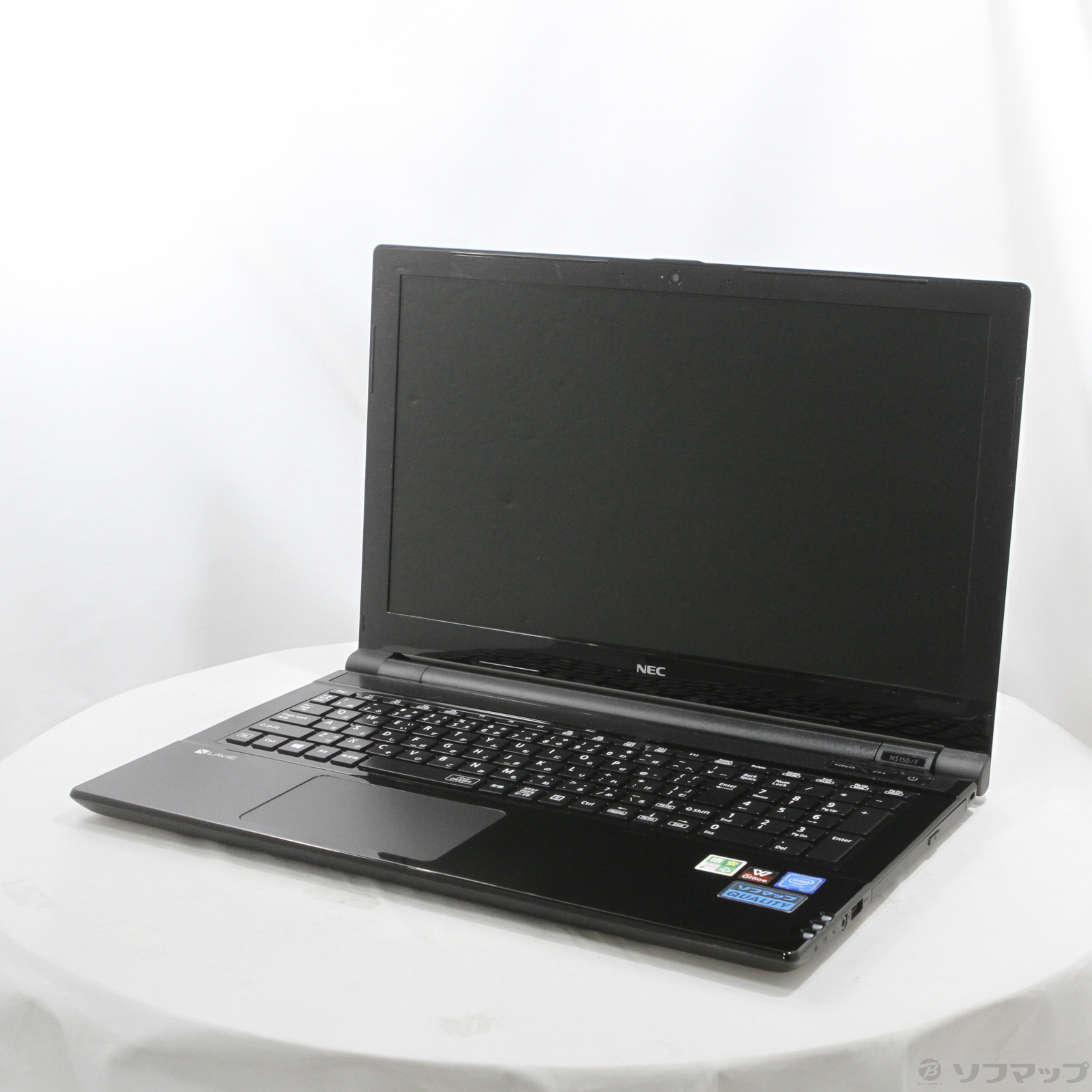 格安安心パソコン LAVIE Note Standard PC-NS150FAB スターリーブラック 〔Windows 10〕