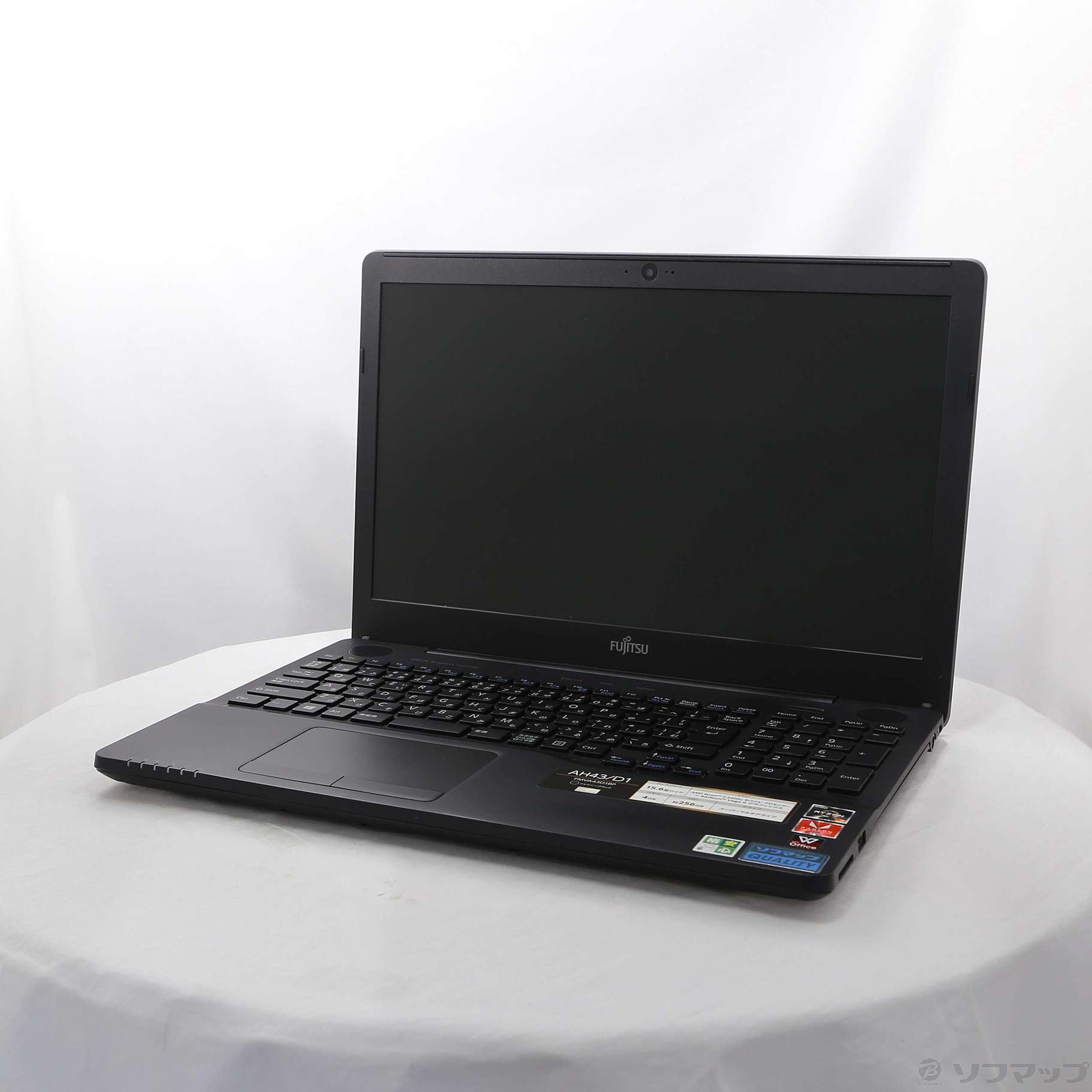 �i�����S�p�\�R�� LIFEBOOK AH43�^D1 FMVA43D1BP �V���C�j�[�u���b�N �kWindows 10�l