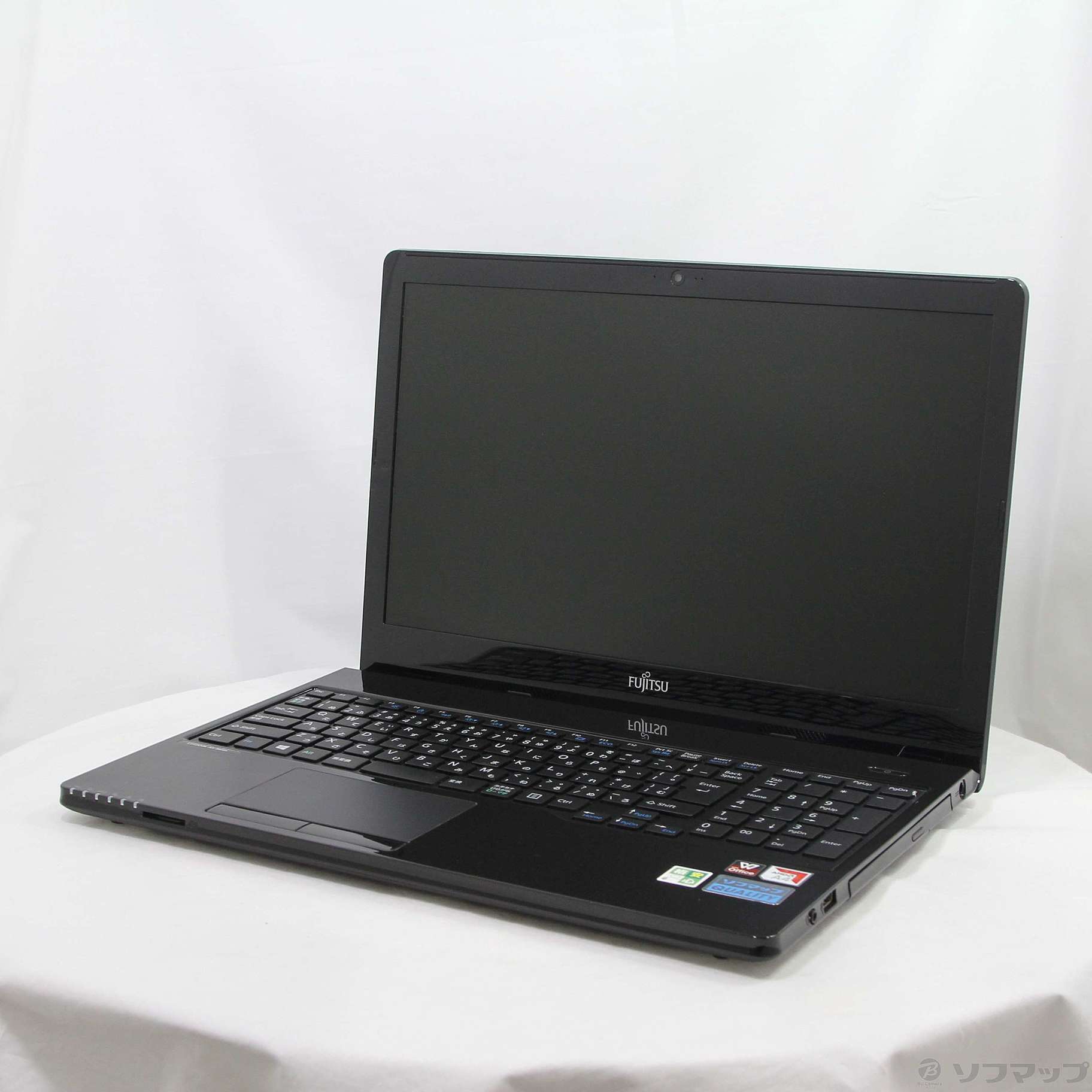 格安安心パソコン LIFEBOOK AH41/D2 FMVA41D2B シャイニーブラック 〔Windows 10〕