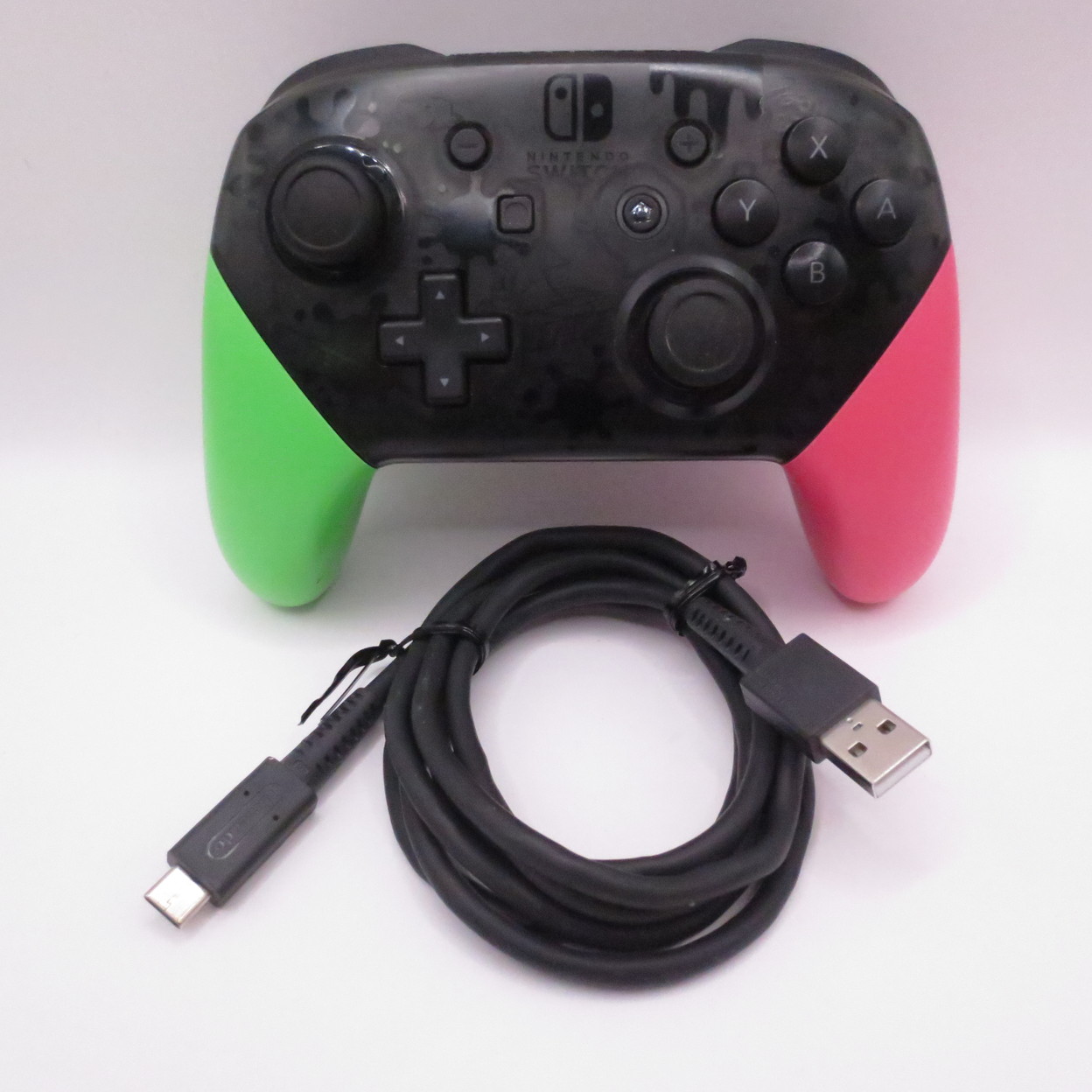 中古】Nintendo Switch Proコントローラー スプラトゥーン2 