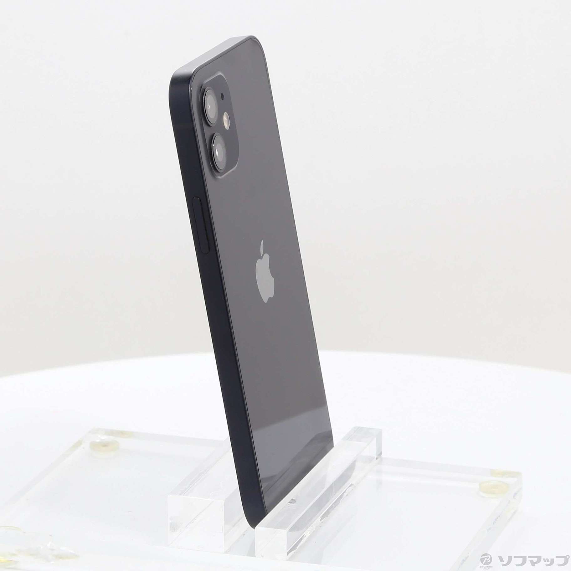 中古】iPhone12 64GB ブラック MGHN3J／A SoftBank [2133069061106