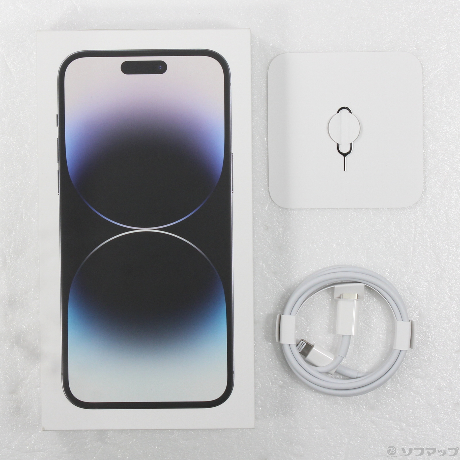 中古】iPhone14 Pro Max 1TB スペースブラック MQ9K3J／A SIMフリー