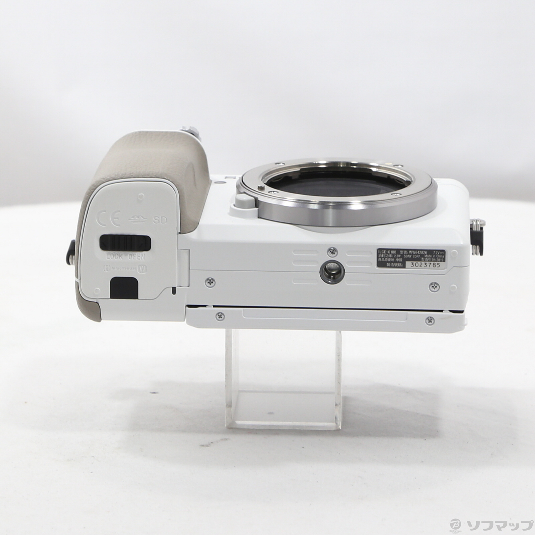 中古】α6100 ILCE-6100L パワーズームレンズキット ホワイト