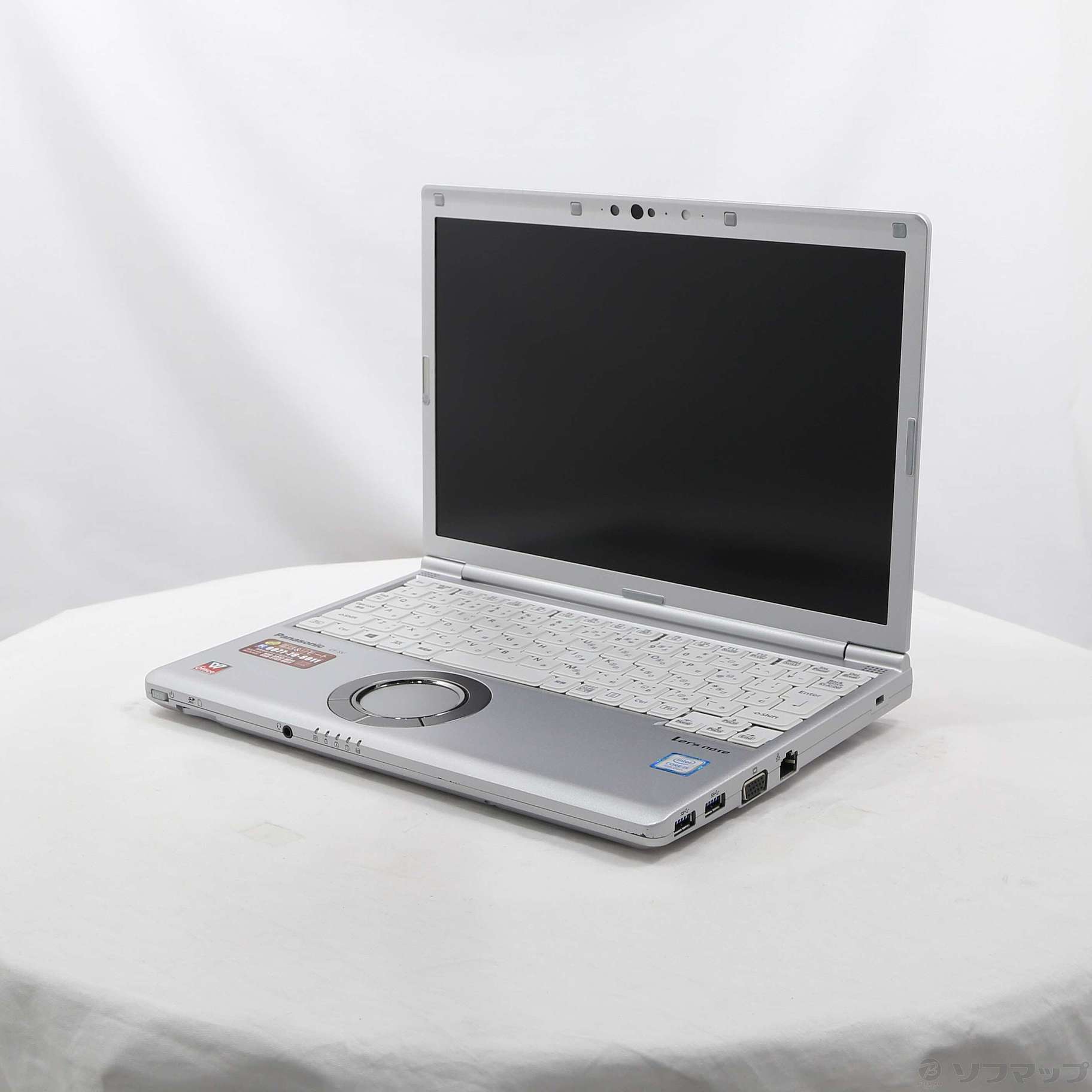 中古】Lets note SV8 CF-SV8KDWQR シルバー 〔Windows 10〕 ［Core-i5