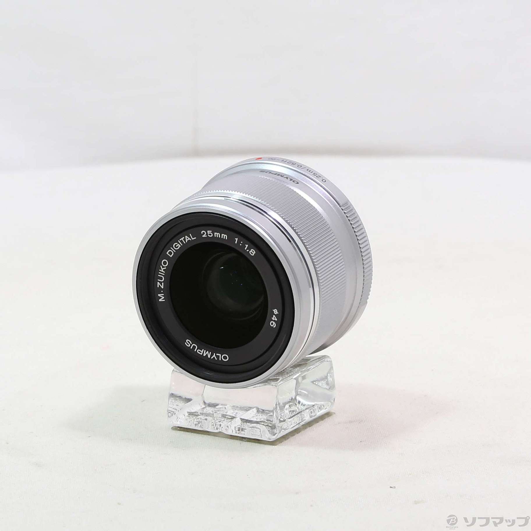 中古】M.ZUIKO DIGITAL 25mm F1.8 (レンズ／シルバー) (μ4／3