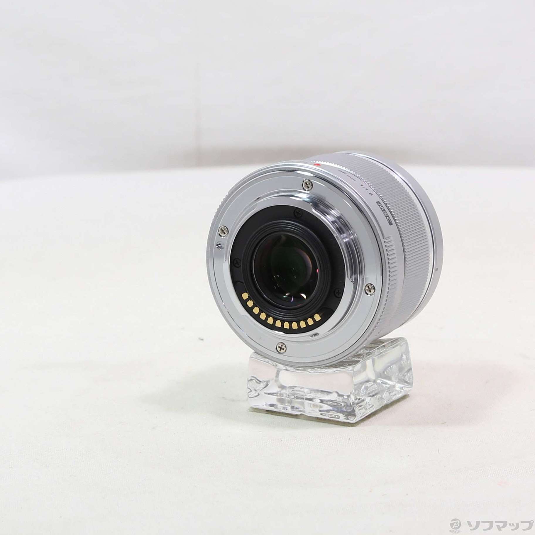 中古】M.ZUIKO DIGITAL 25mm F1.8 (レンズ／シルバー) (μ4／3