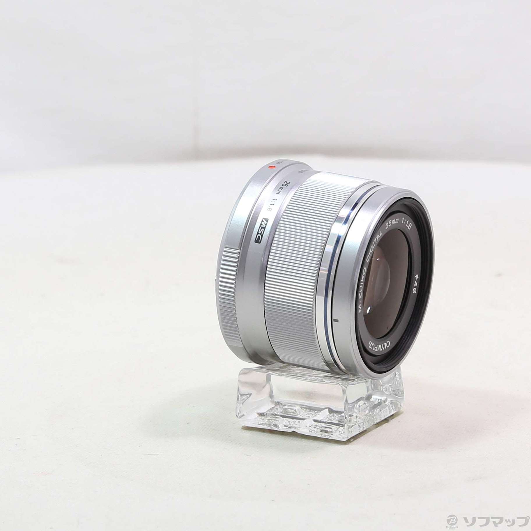中古】M.ZUIKO DIGITAL 25mm F1.8 (レンズ／シルバー) (μ4／3