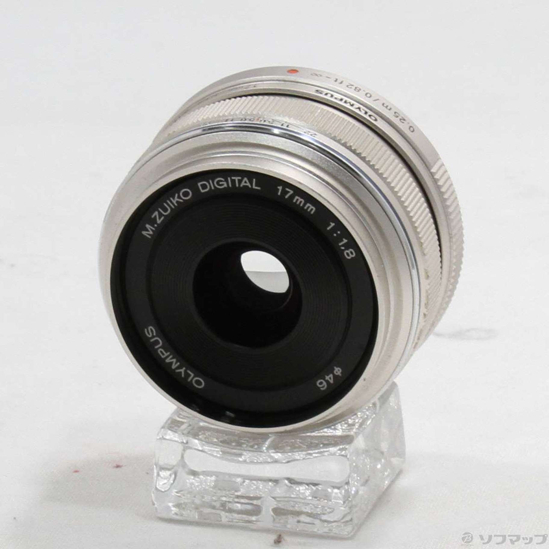 中古】M.ZUIKO DIGITAL 17mm F1.8 シルバー μ4／3 [2133069108092