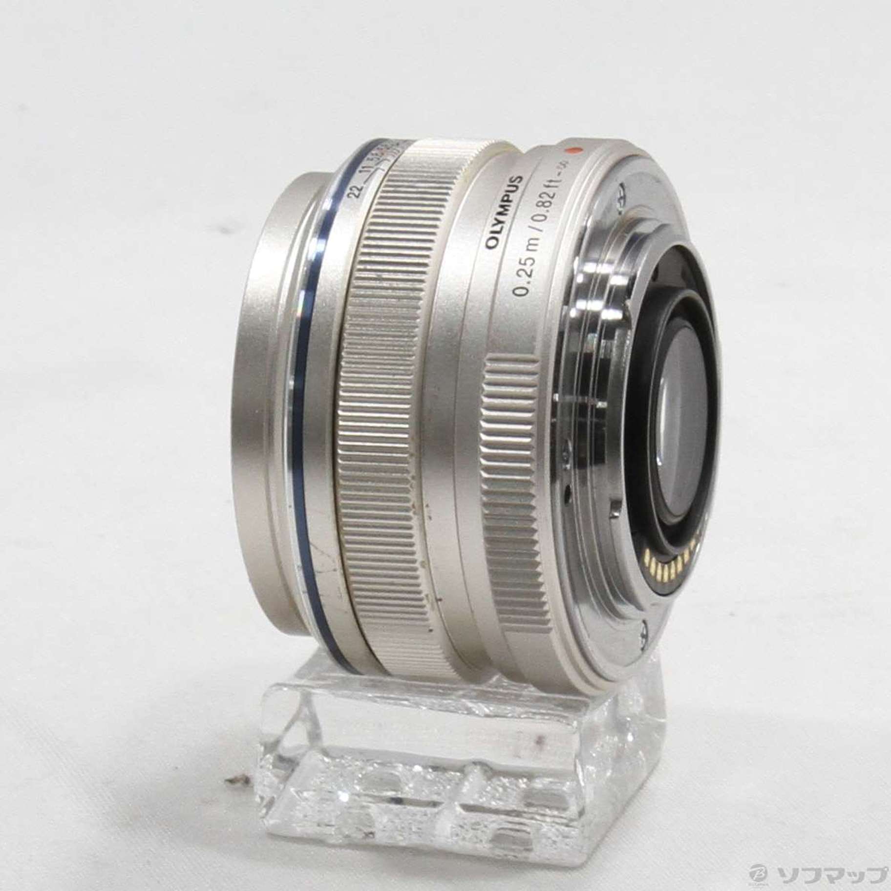 中古】M.ZUIKO DIGITAL 17mm F1.8 シルバー μ4／3 [2133069108092