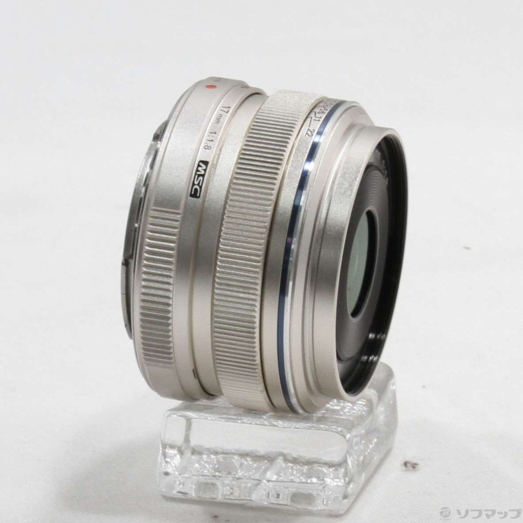 中古】M.ZUIKO DIGITAL 17mm F1.8 シルバー μ4／3 [2133069108092