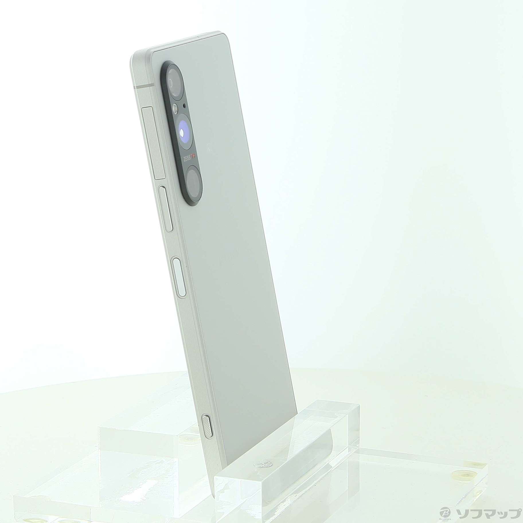 中古】Xperia 1 V 256GB プラチナシルバー SOG10 au SIMフリー