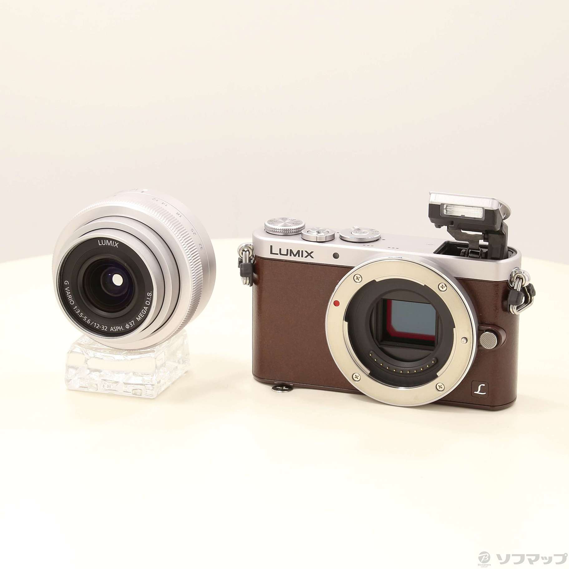 LUMIX DMC-GM1SK 標準ズームレンズキット ブラウン