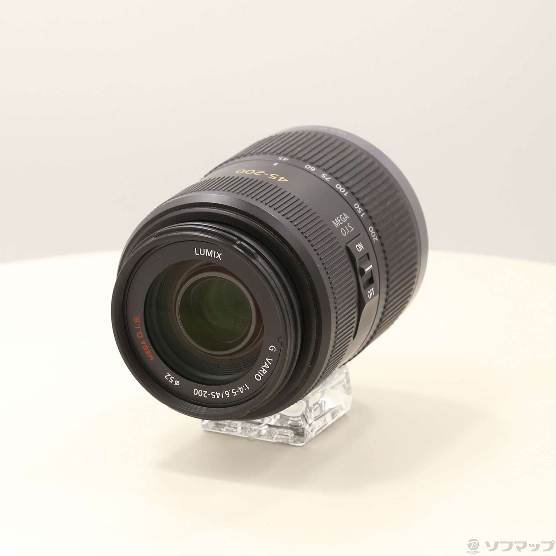 中古】LUMIX G Vario 45-200mm F4-5.6 H-FS045200 レンズ μ4／3