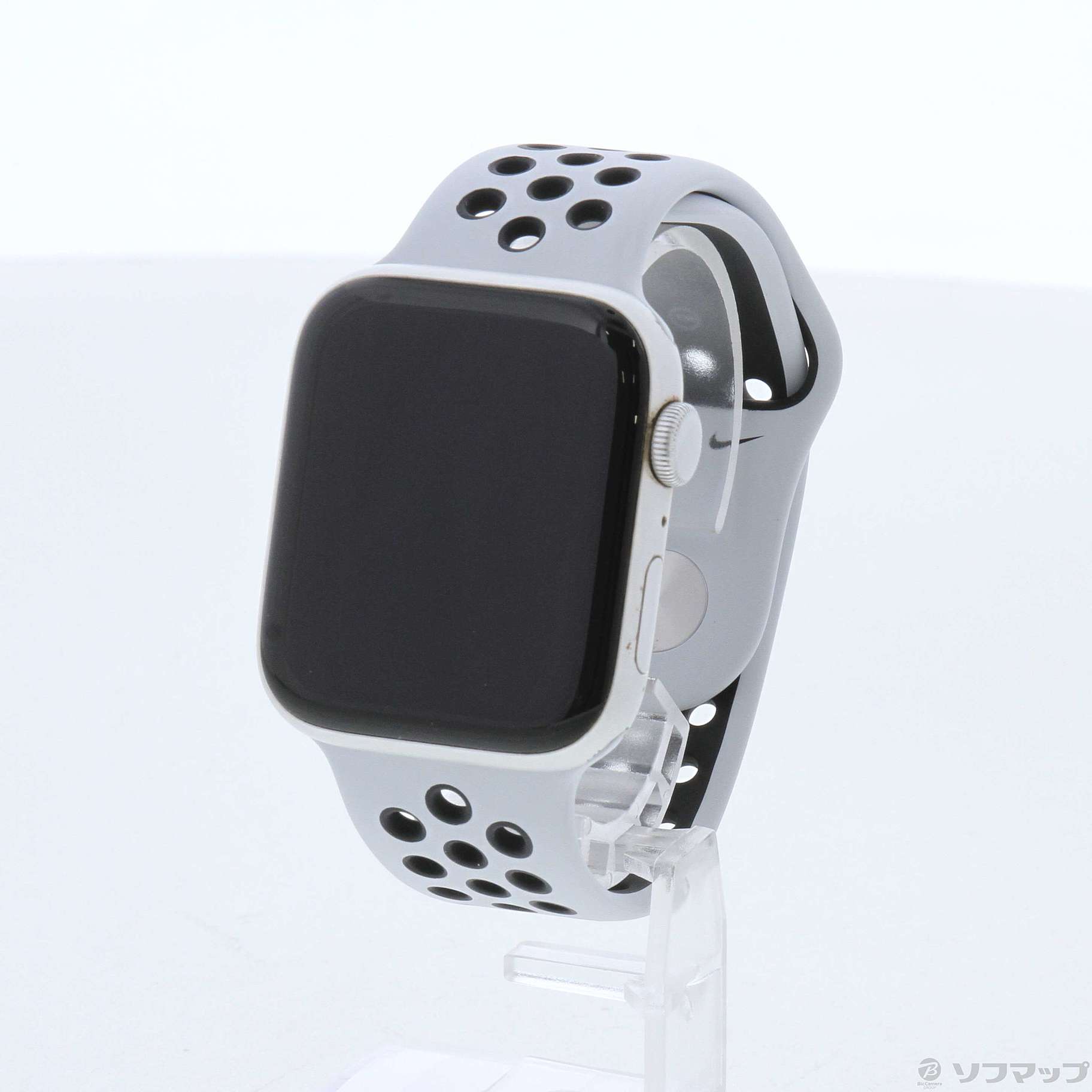 中古】Apple Watch SE 第1世代 Nike GPS 44mm シルバーアルミニウム 