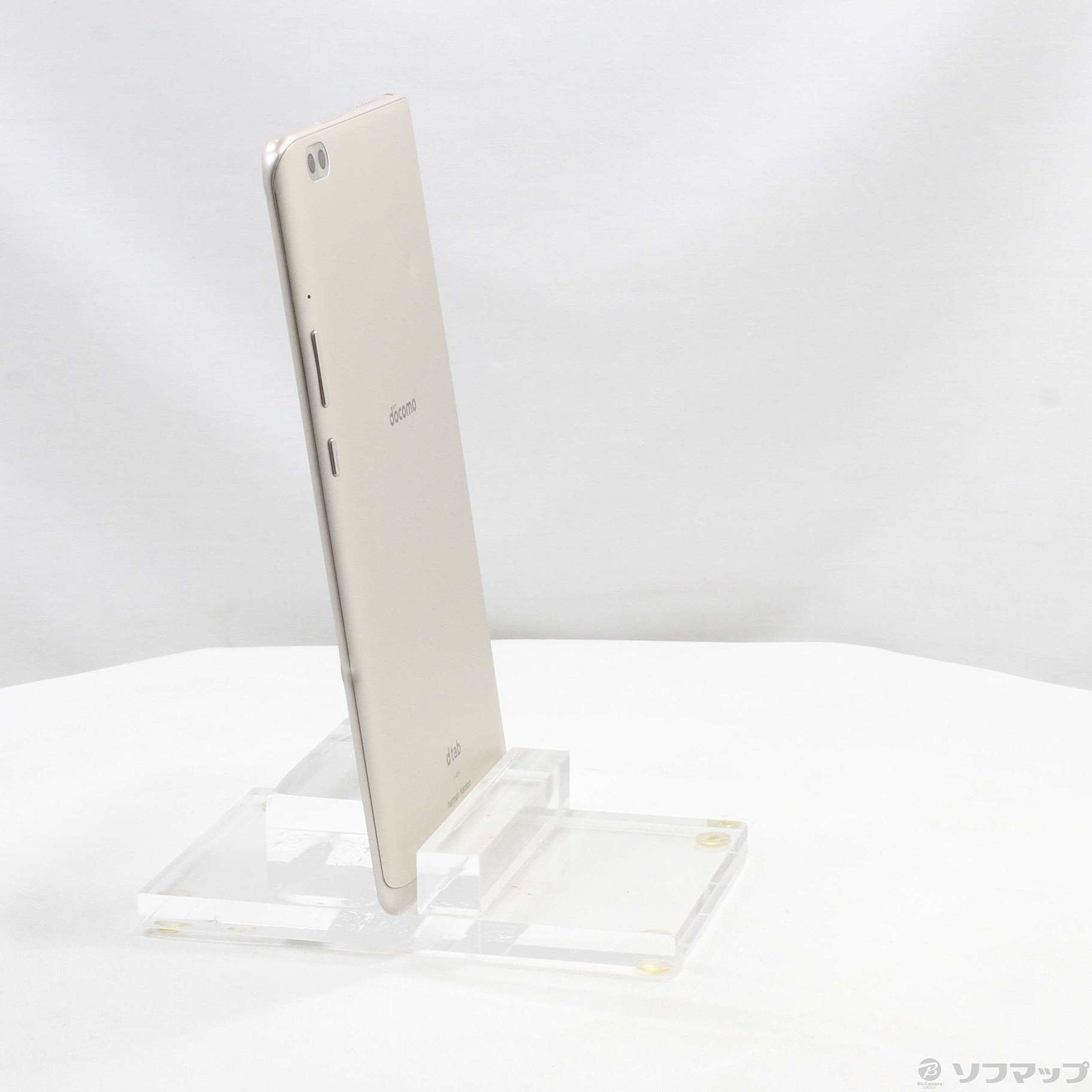 中古】dtab compact 32GB ゴールド d-02K docomo [2133069163985