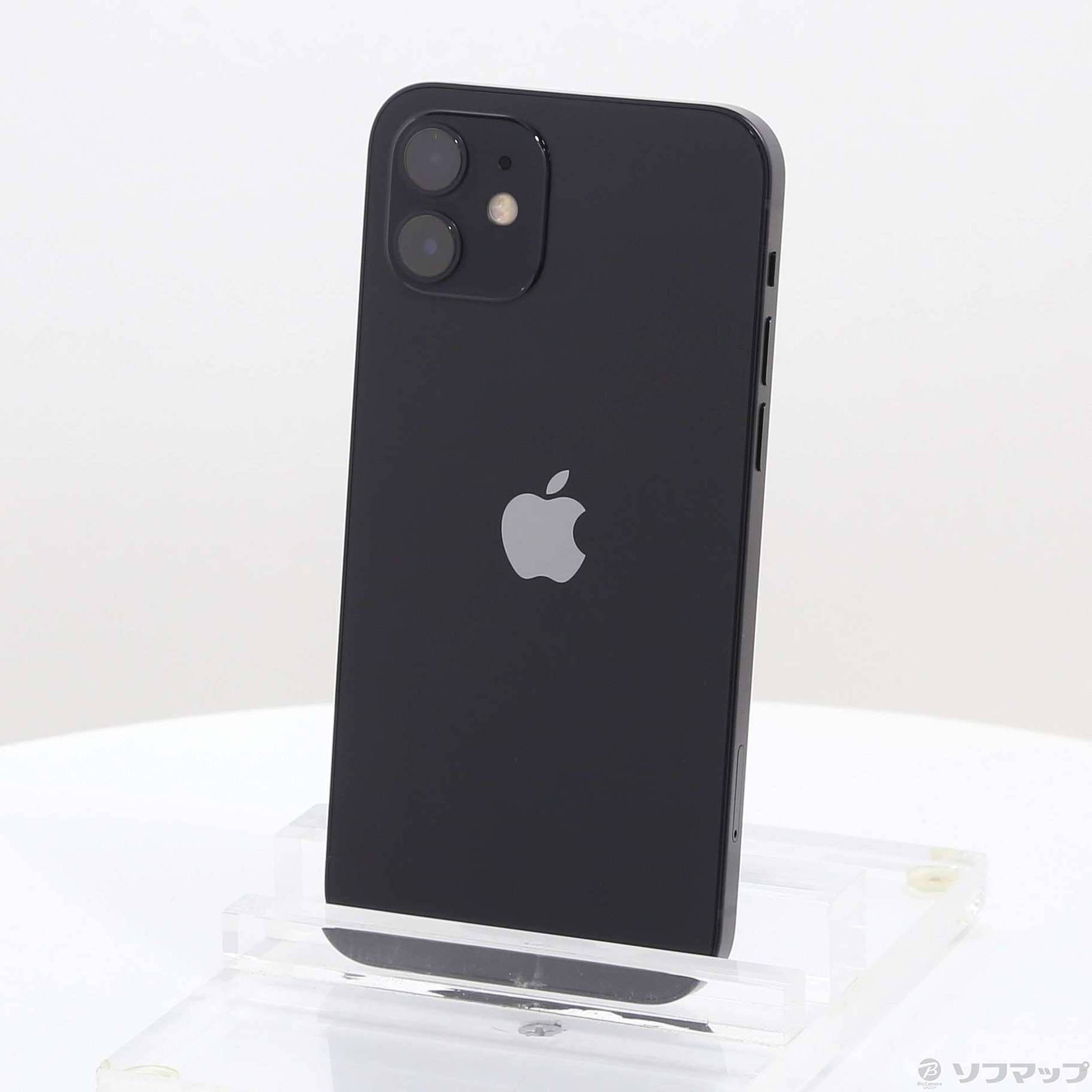中古】iPhone12 128GB ブラック MGHU3J／A SIMフリー [2133069176329