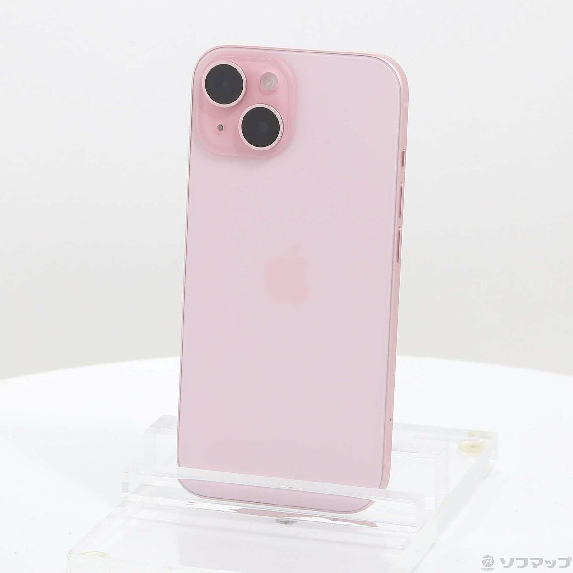 中古】iPhone15 128GB ピンク MTMJ3J／A SIMフリー [2133069190462