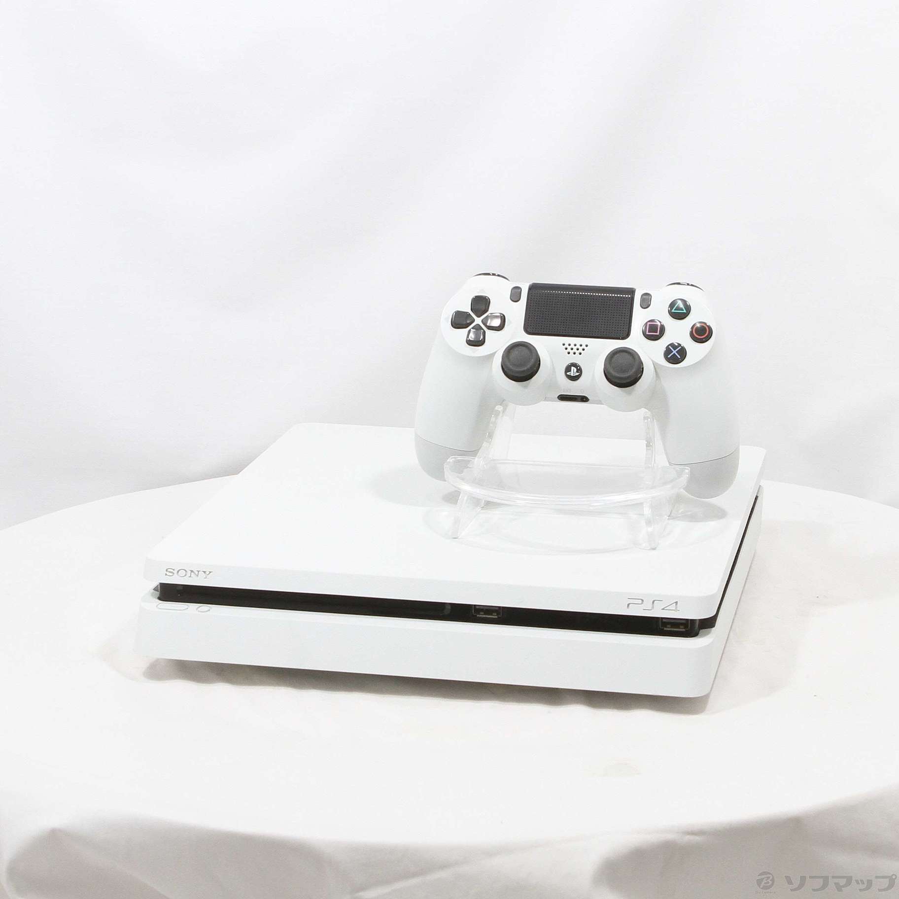 中古】PlayStation 4 グレイシャー・ホワイト 500GB [2133069191193