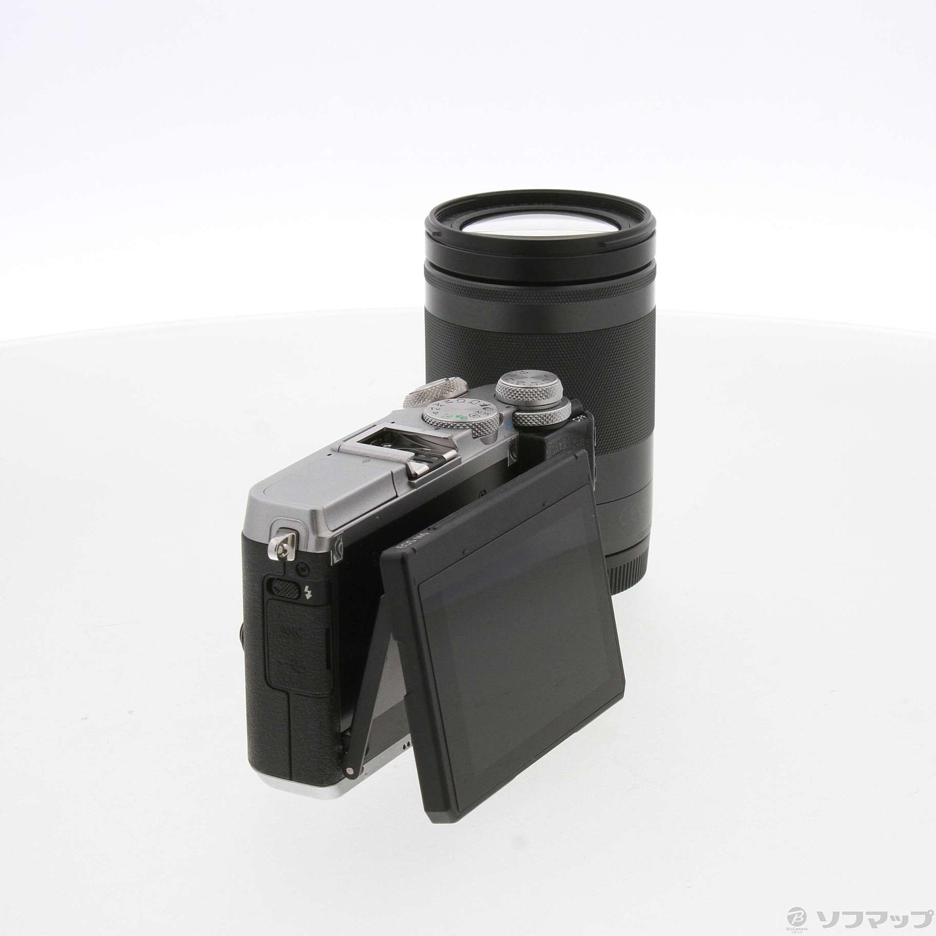 中古】期間特価対象品 EOS M6 シルバー EF-M18-150 IS STM レンズ