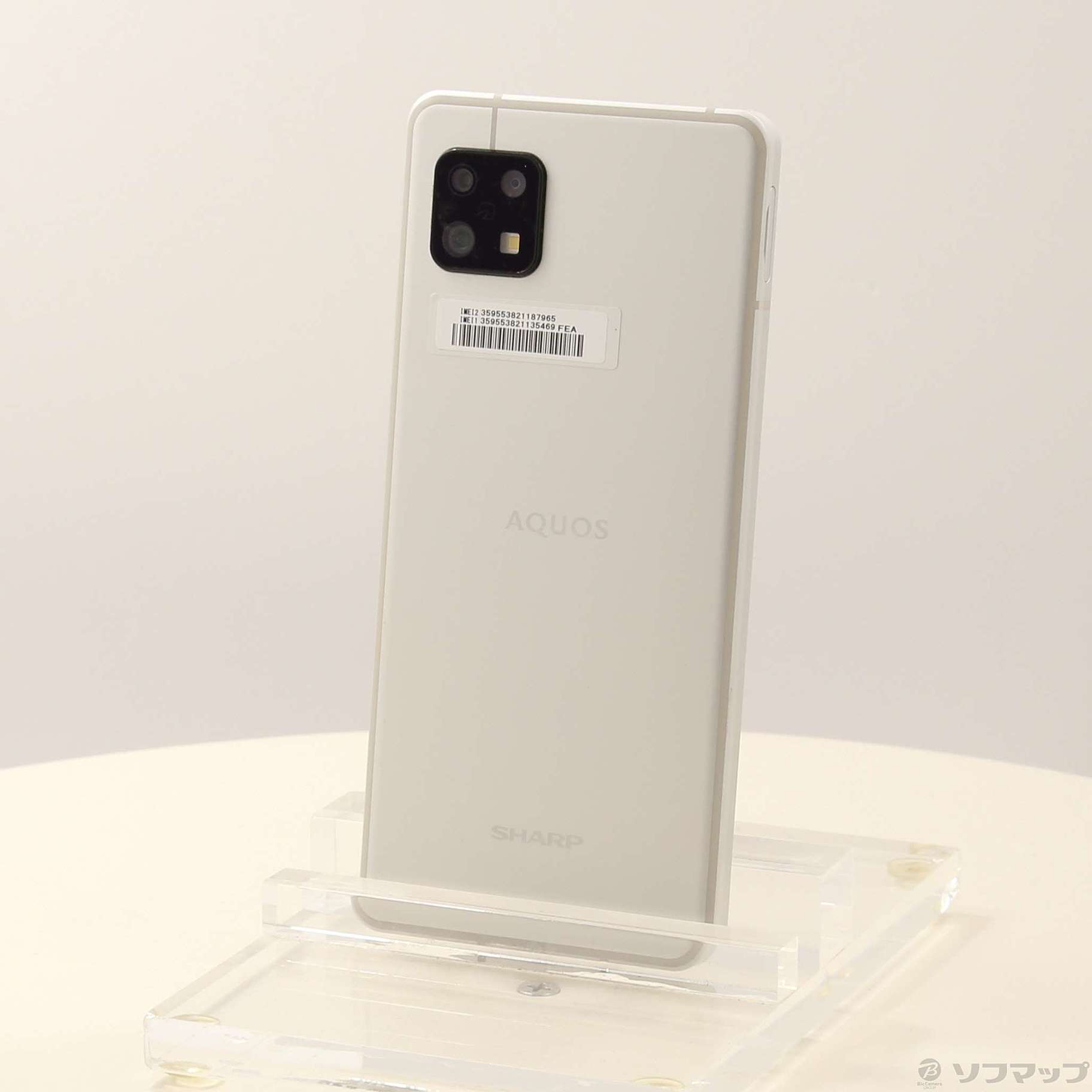 SHARP AQUOS sense6 SH-M19 本体 シルバー SIMフリー 中古AQUOS sense6