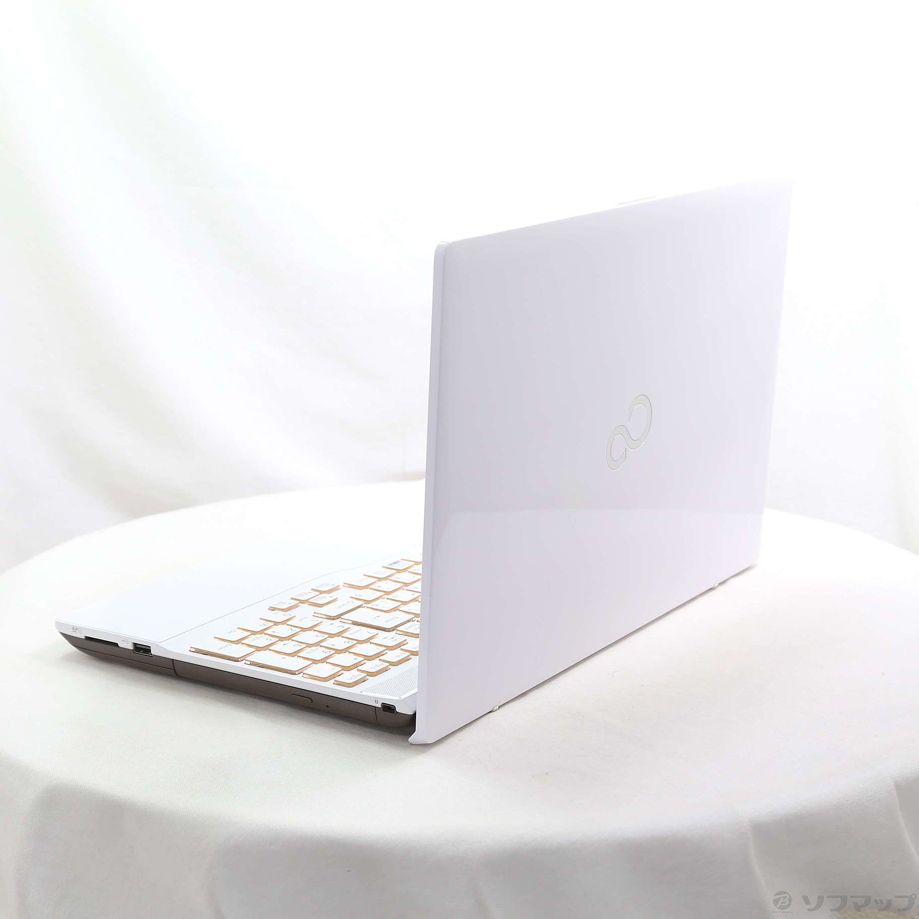 中古】LIFEBOOK AH77／D1 FMVA77D1W プレミアムホワイト 〔Windows 10