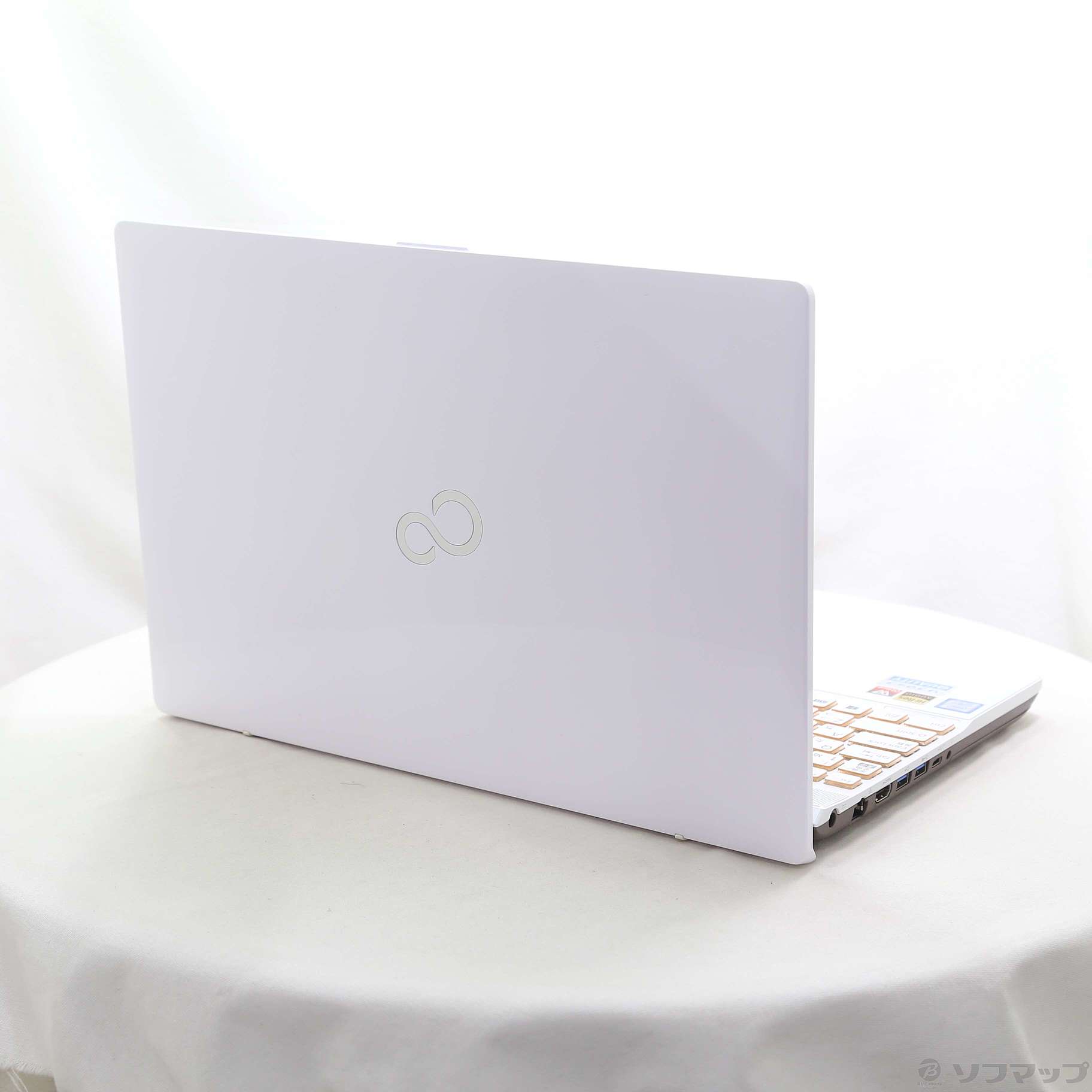 中古】LIFEBOOK AH77／D1 FMVA77D1W プレミアムホワイト 〔Windows 10