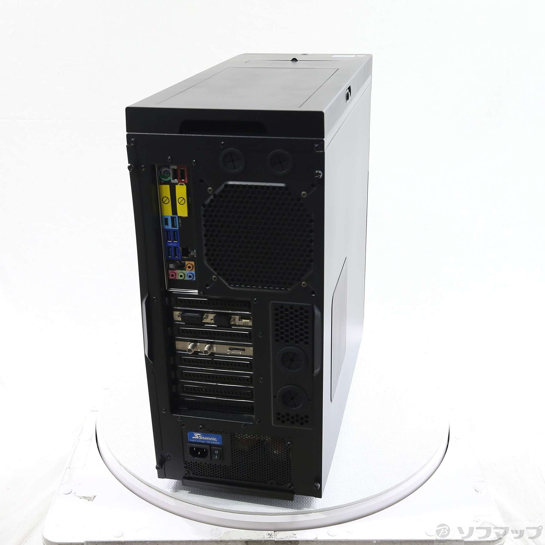 中古】自作機PC 〔Core i7 6700／16GB／SSD256GB／HDD3TB〕 〔Windows